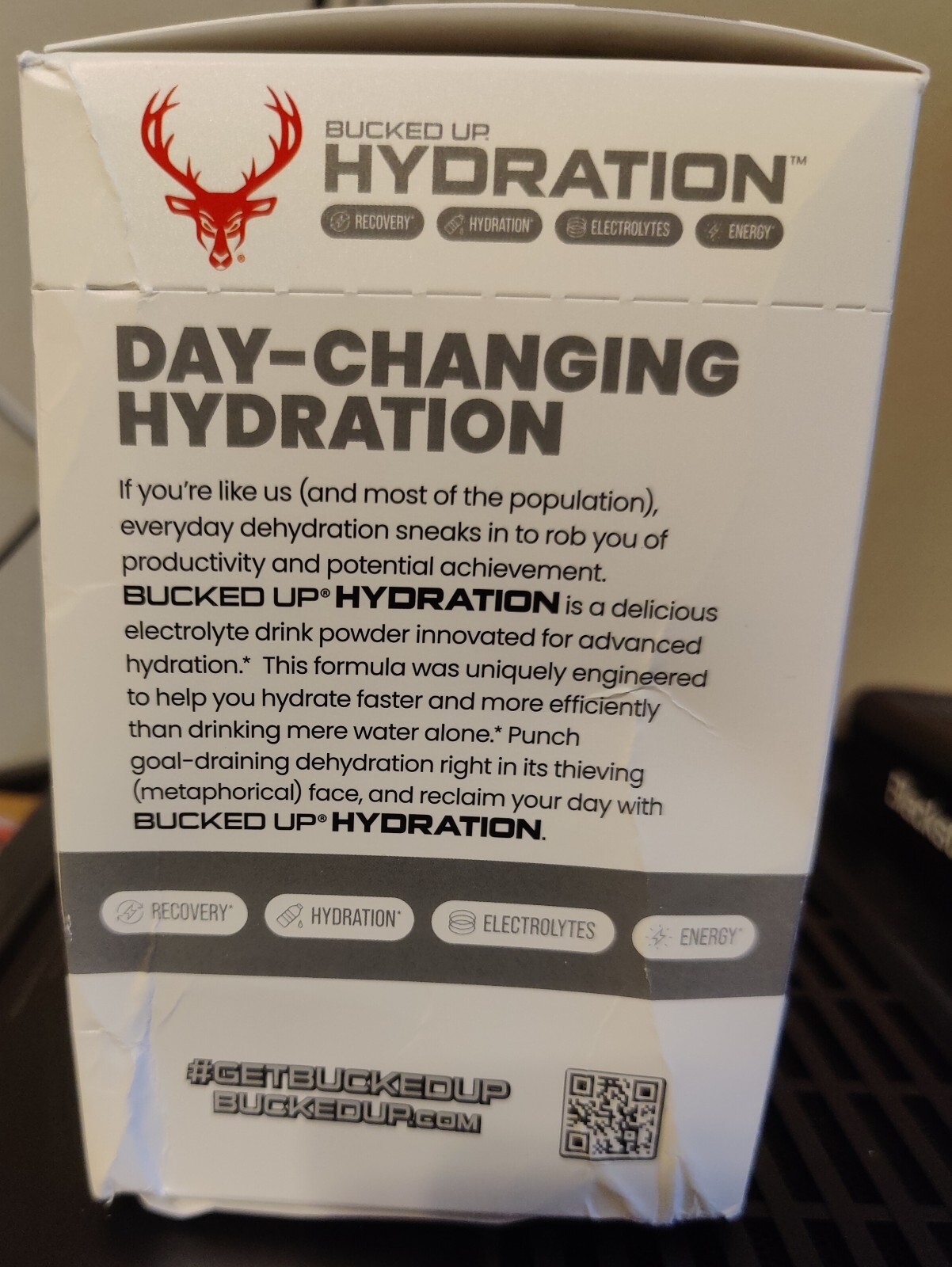 Bucked Up Hydration (New and Improved!) – Variety pack of 18. Exp 01/2027