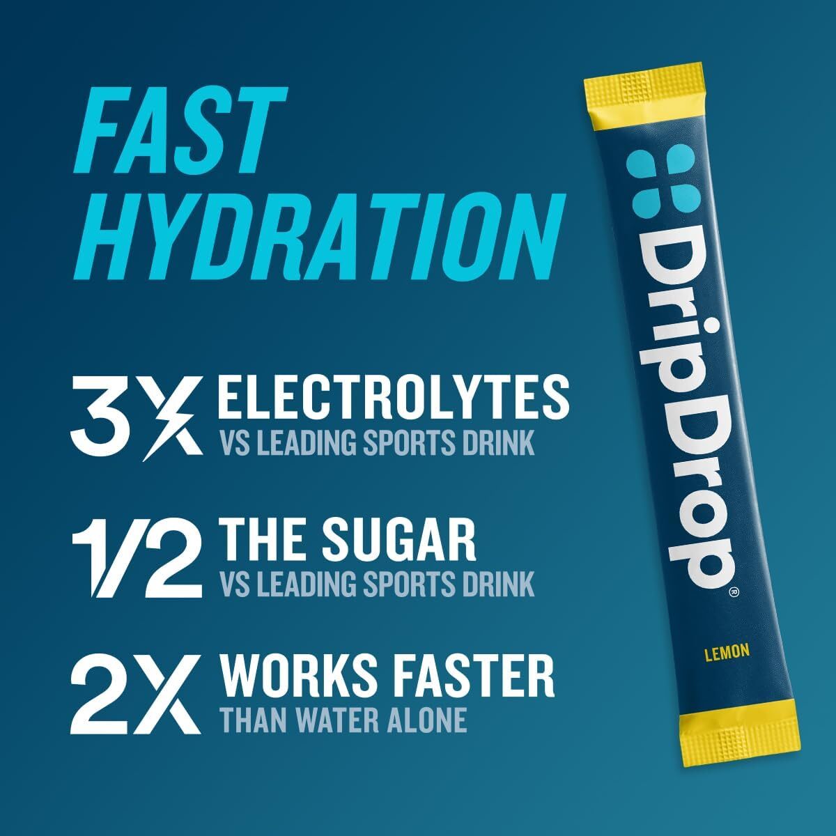 DripDrop Hydration Bold Variety Pack Electrolyte Drink Mix Single Serve 32 Stick