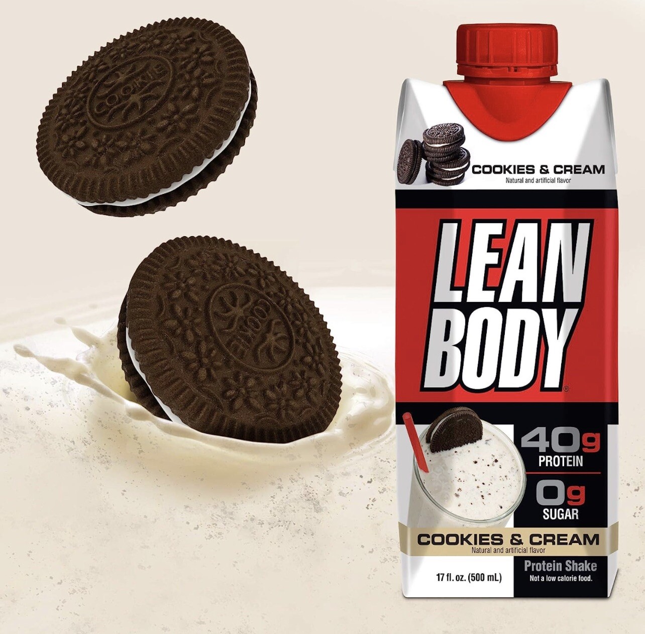 Labrada LEAN BODY Ready-To-Drink RTD Protein Shake 17 oz – 12 PACK