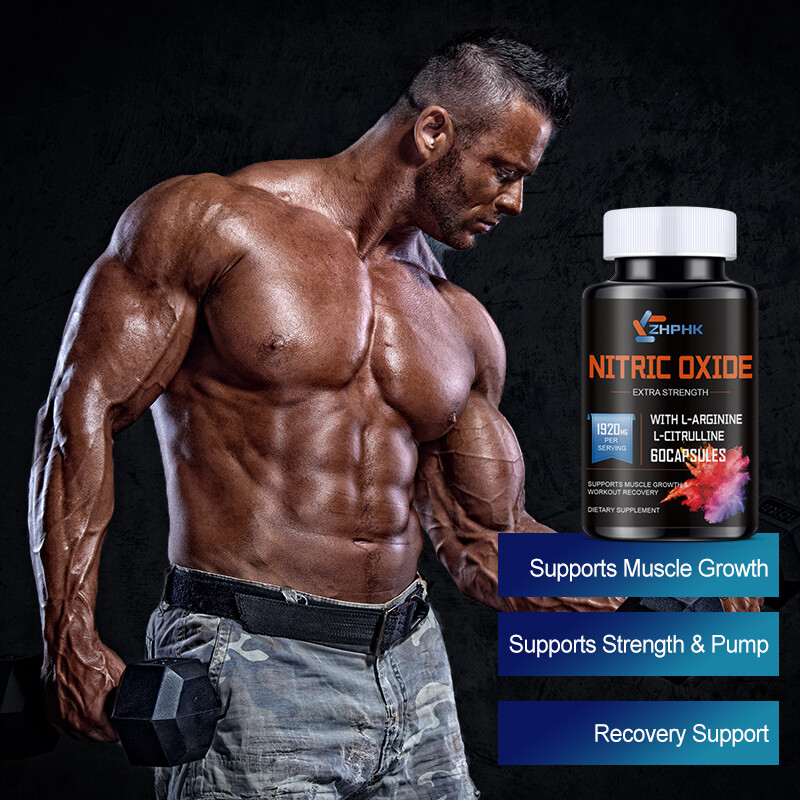 Nitric Oxide & Circulation Booster | L-Arginine, L-Citrulline | Extra Strength