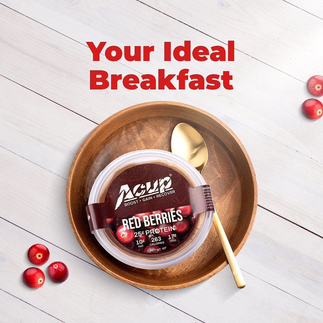 🇱🇧 Lebanese Acup Red Berries Protein Snack | 60g Cups | Worldwide Shipping