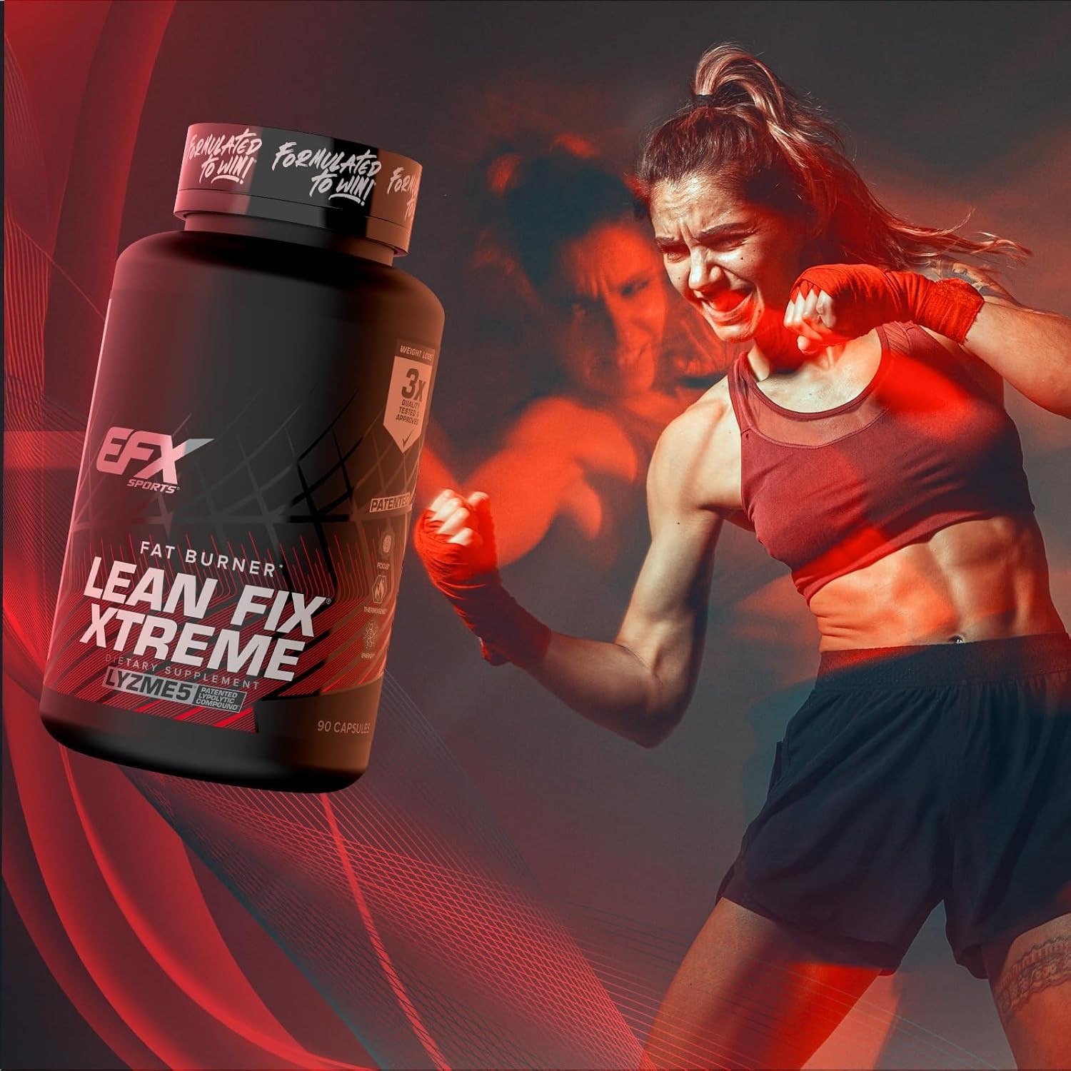 EFX Sports, Lean Fix Xtreme, 90 Capsules