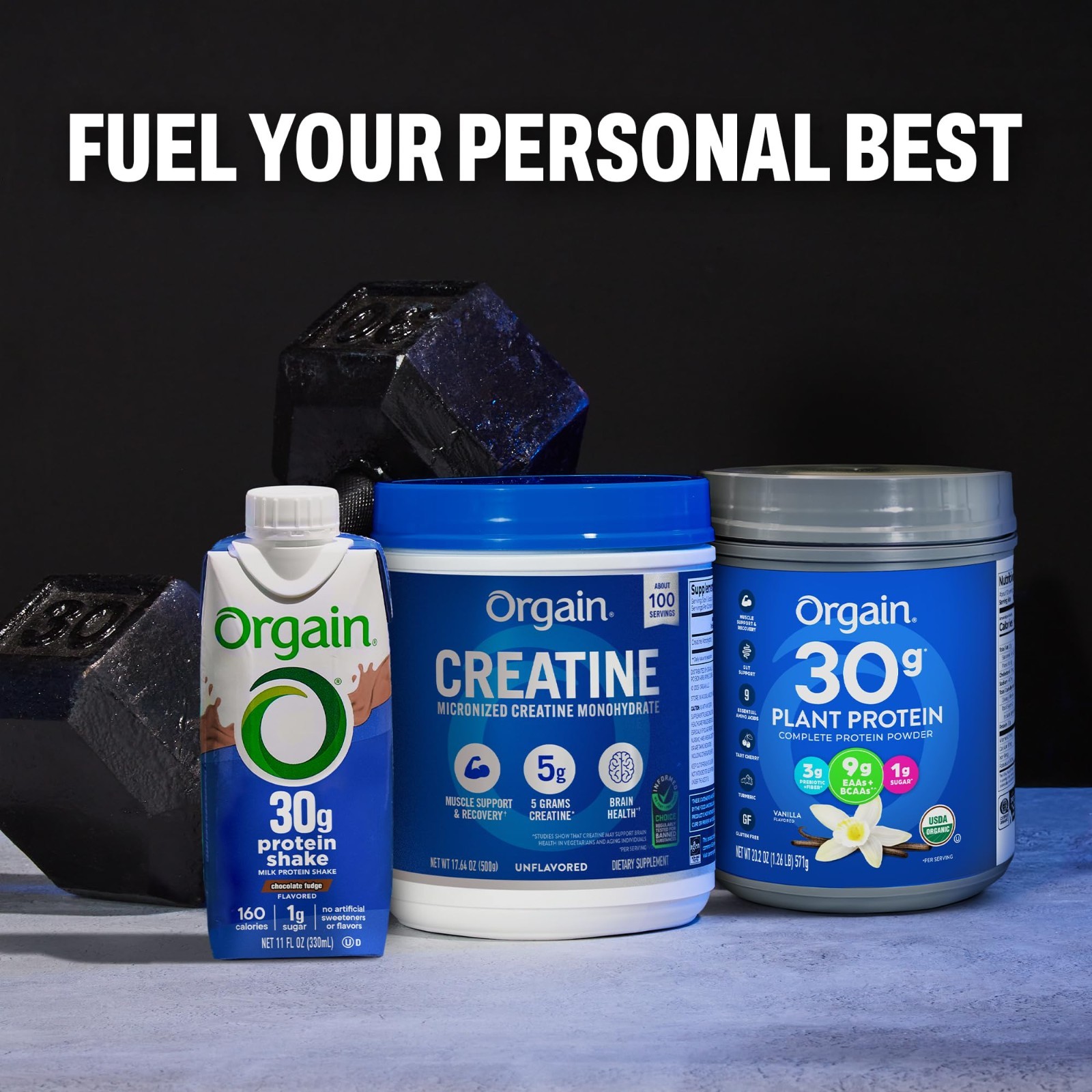 Micronized Creatine Monohydrate Powder, Unflavored, 100 Servings, 5g Per Scoop