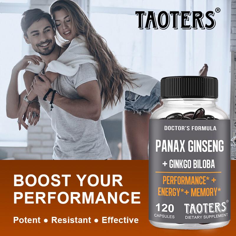 American Ginseng Ginkgo Supplement – Energy, Memory, Muscle Growth