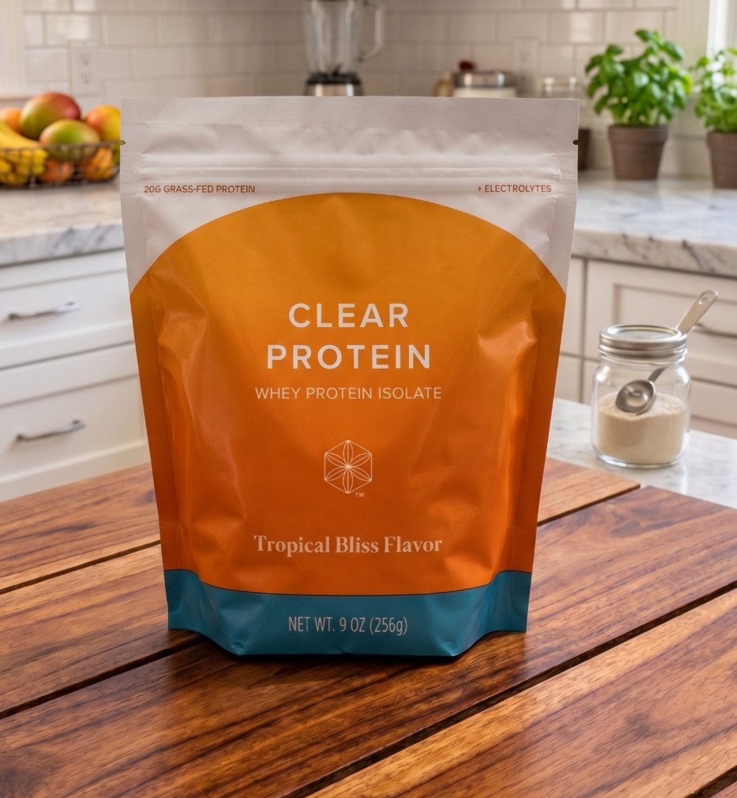 Isagenix Clear Whey Protein Isolate Tropical Bliss Flavor *New* 20g Protein