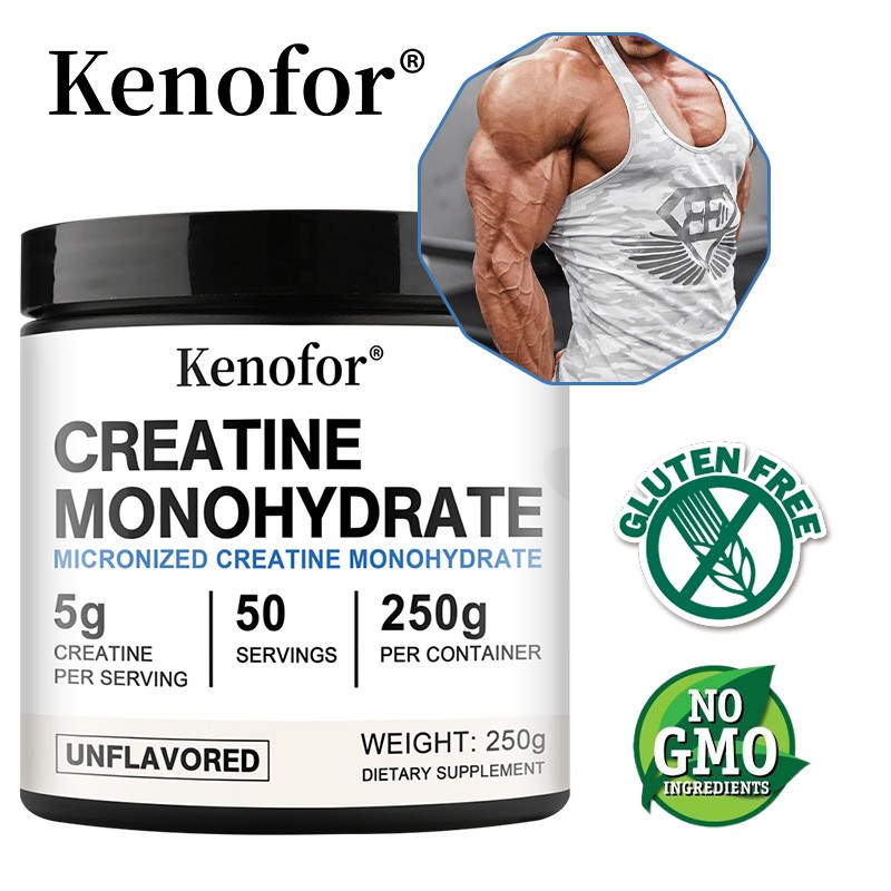 Ultra Micronized Creatine Monohydrate Powder Muscle gain 5g per serving 150/250g
