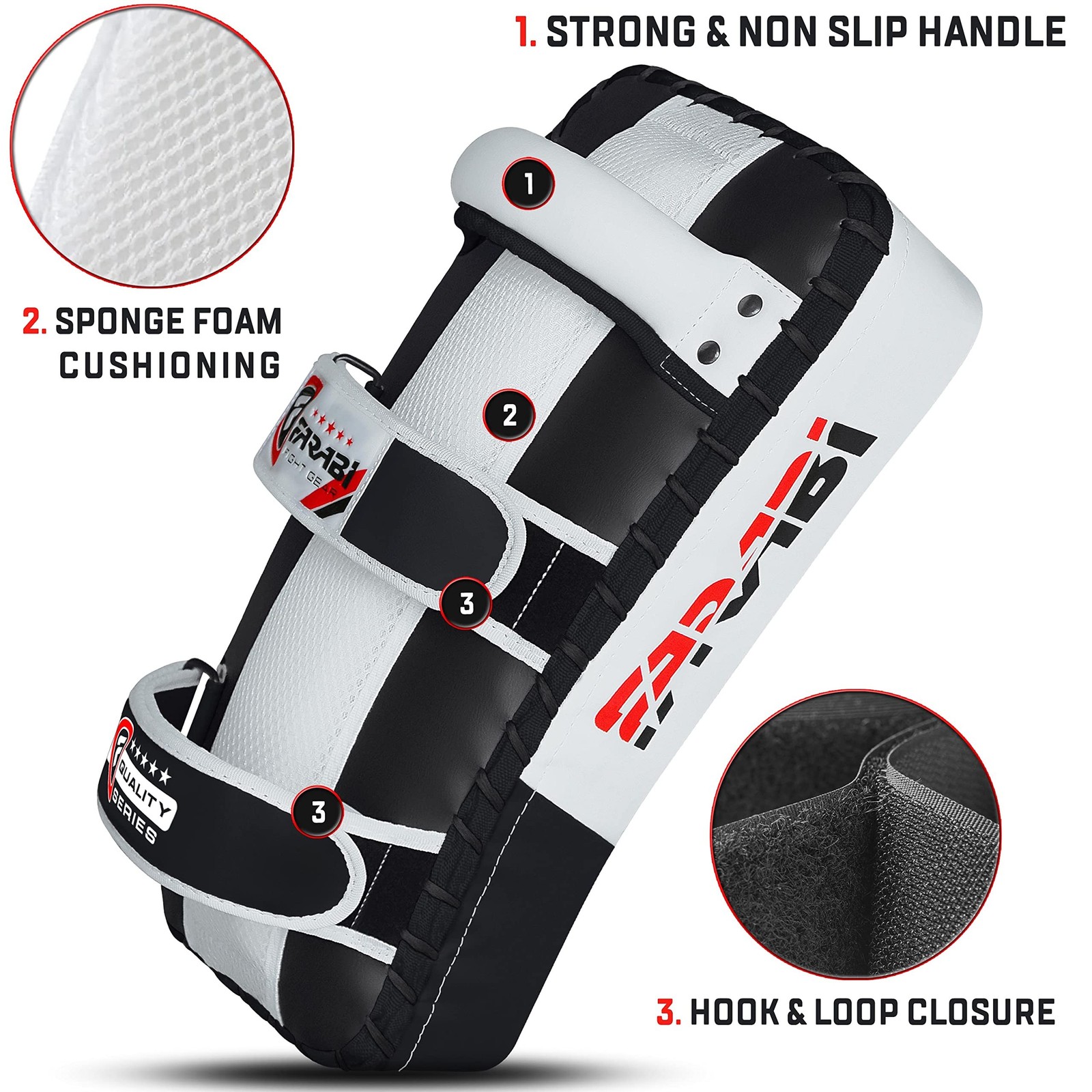 Farabi Sports Thai pad, Kickboxing Kick pad, Kick Training Strike Shield MMA …