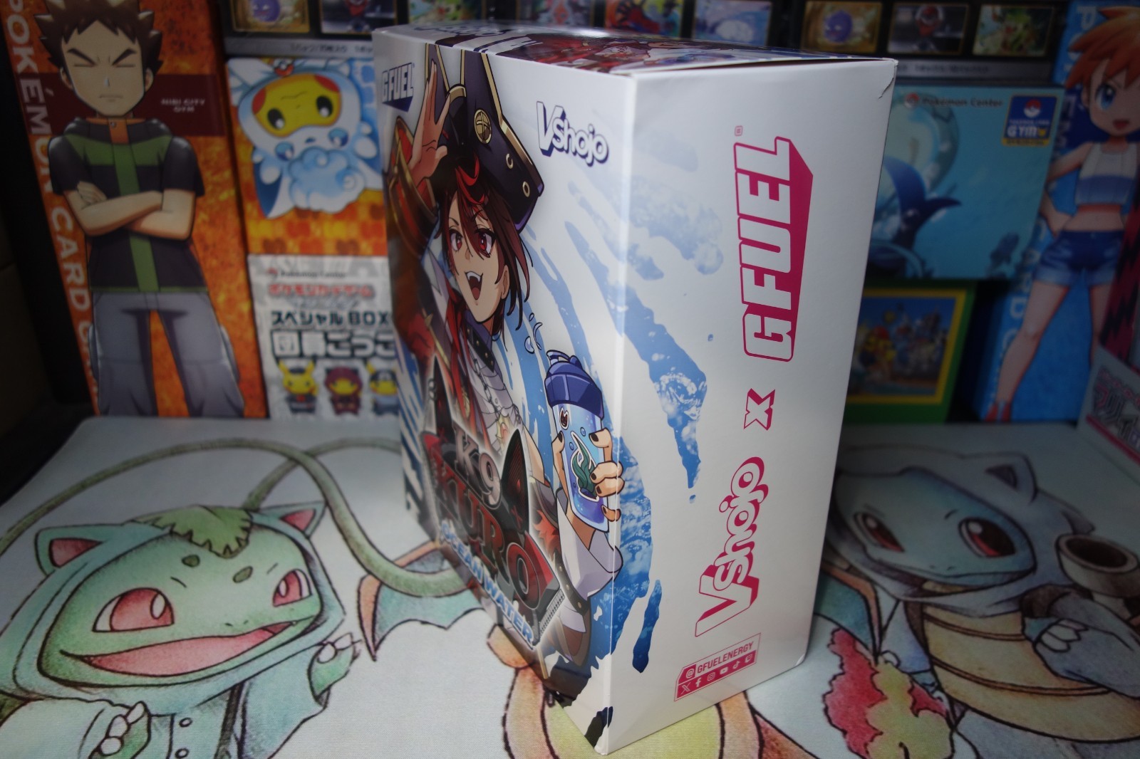 K9 Kuro Ocean Water G Fuel Collectors Box – Brand New Sold Out VShojo V Shojo