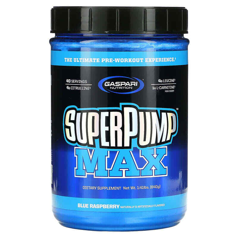 Gaspari Nutrition, SuperPump Max, 1.41 lbs (640 g)