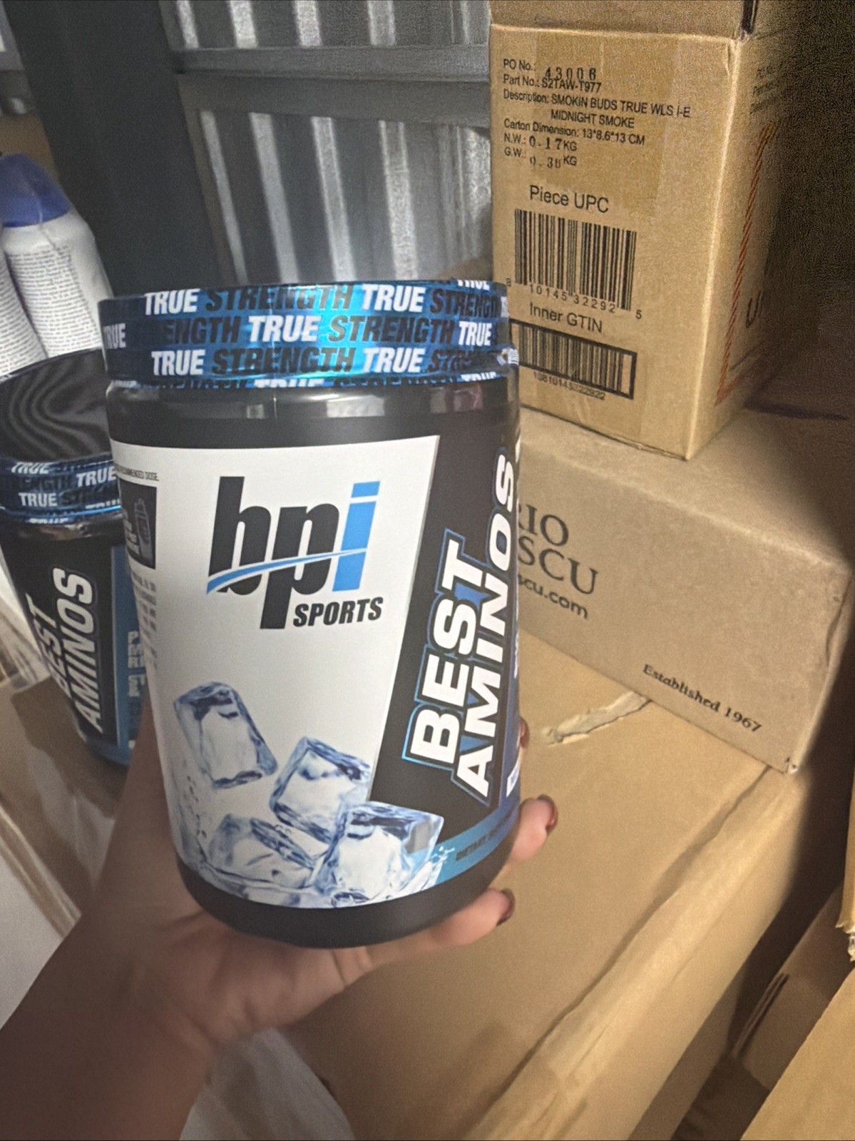 BPI Sports Best Aminos – BCAA Powder Post Workout & Glutamine Arctic Ice 8.82oz
