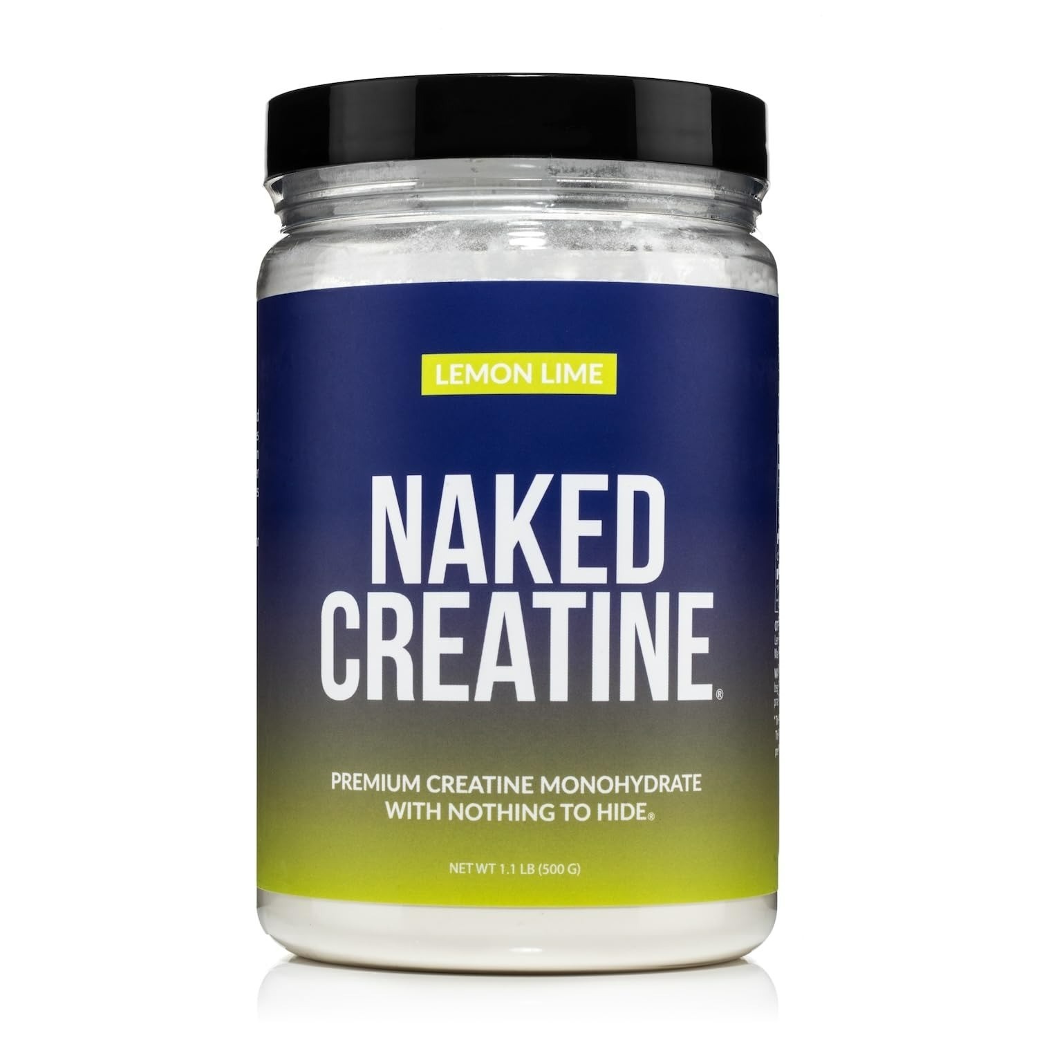 NAKED Pure Micronized Creatine Monohydrate Powder 500g – NSF Certified