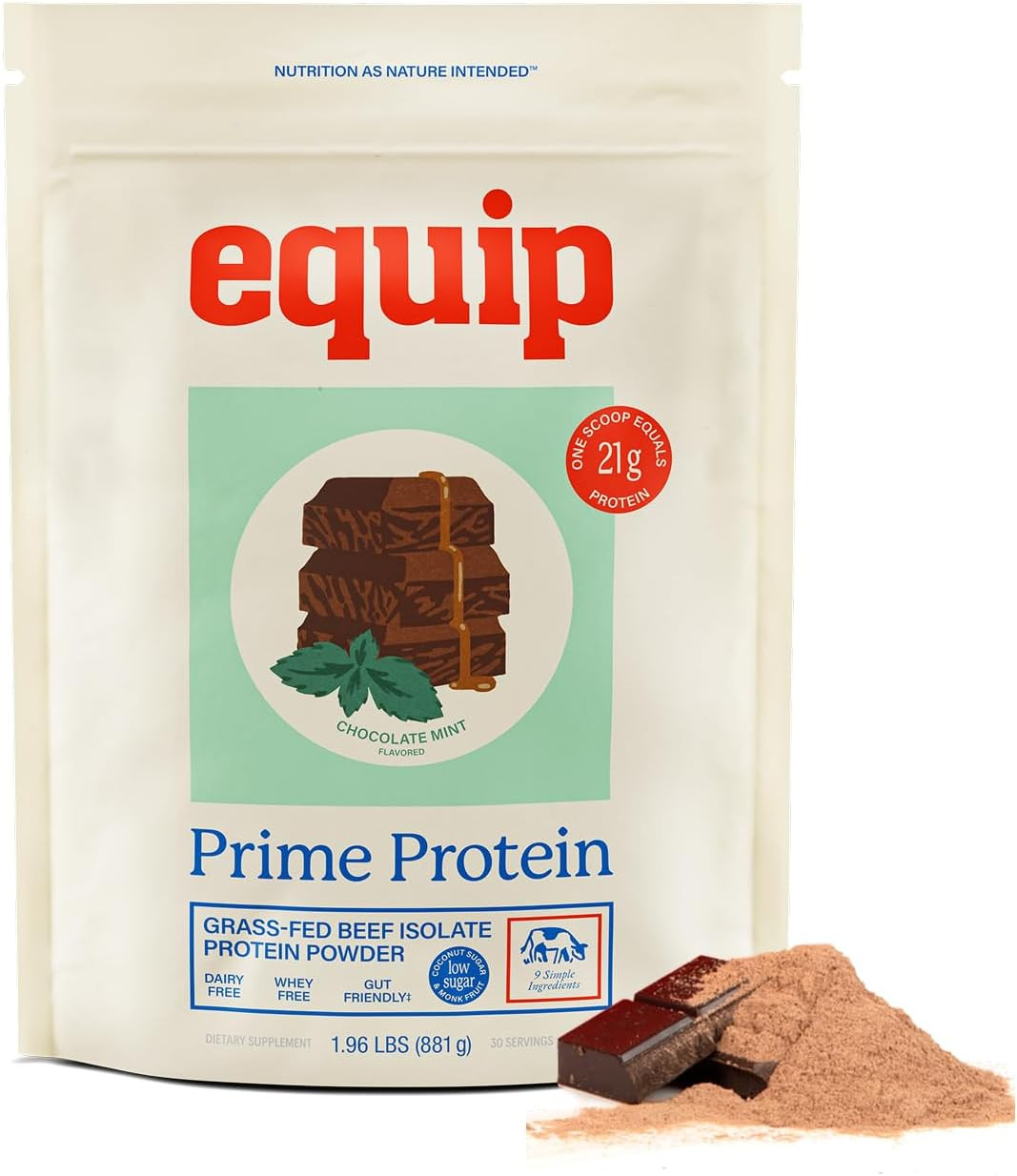 Foods Prime Protein Powder | Clean, Grass Fed Beef Protein Powder for Women & Me