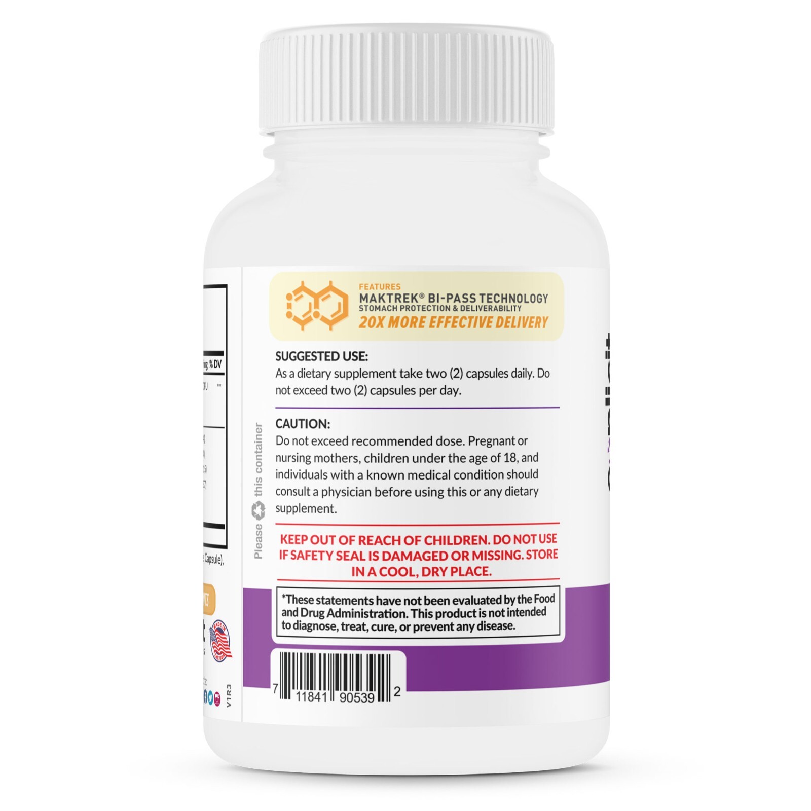 Advanced Probiotics – 40 Billion CFUs – Better than Align Jarro Culturelle