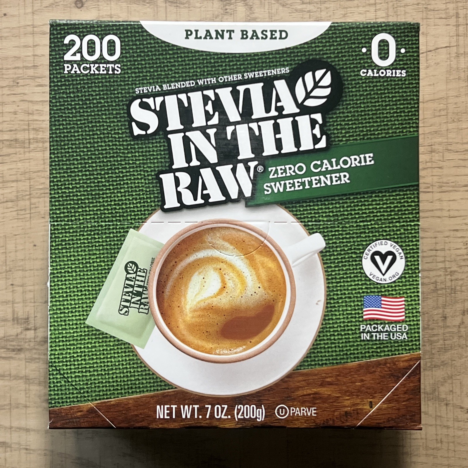 Stevia In The Raw Sweetener Packets, 200 Ct Box, 200 Count (Pack of 1)