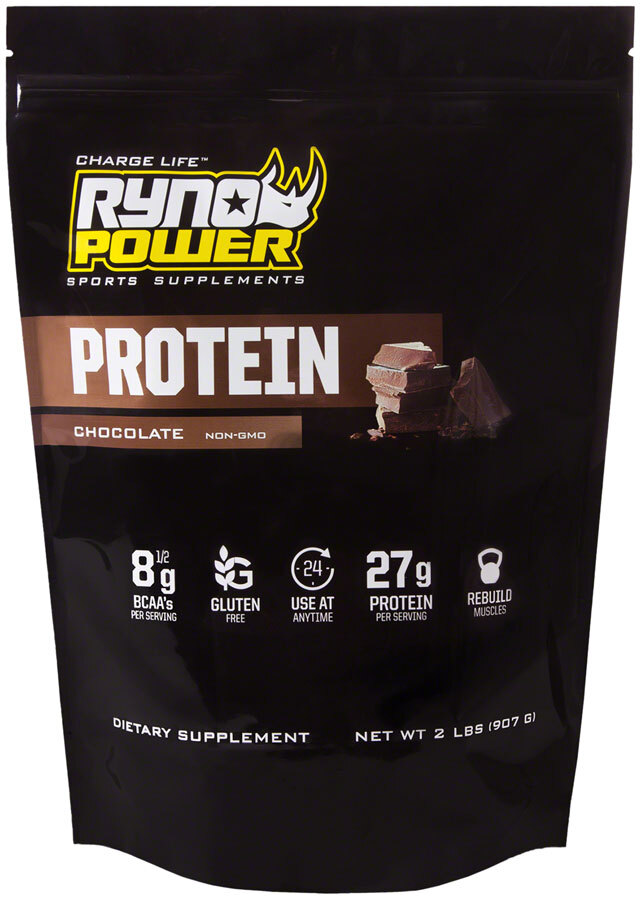 Ryno Power Premium Whey Protein Powder – Chocolate, 20 Servings (2 lbs.)