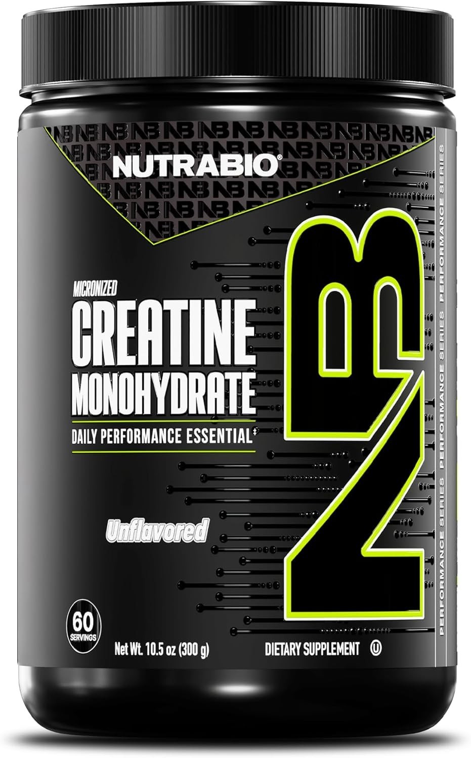 Unflavored Pure Creatine Monohydrate – 300g for Strength & Enhanced Recovery