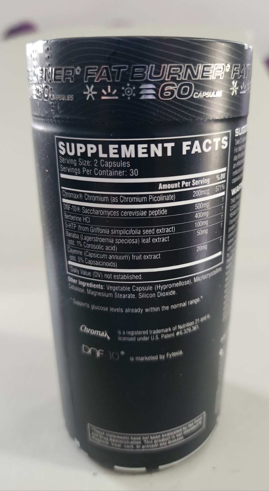 Cellucor Super Thermo Stim-Free Fat Burner 60 Capsules Best By: 08/2026
