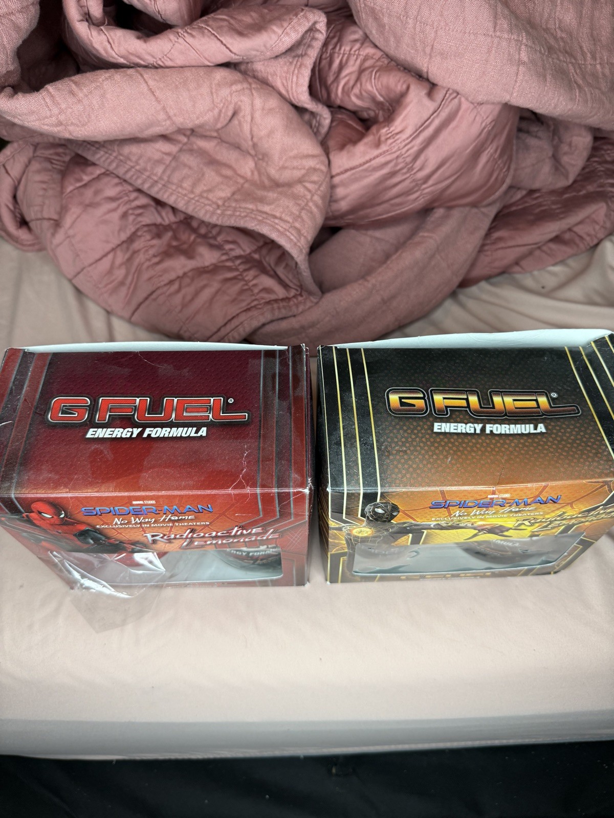 G Fuel Spider-Man “No Way Home” Collector Boxes (Not Consumable)