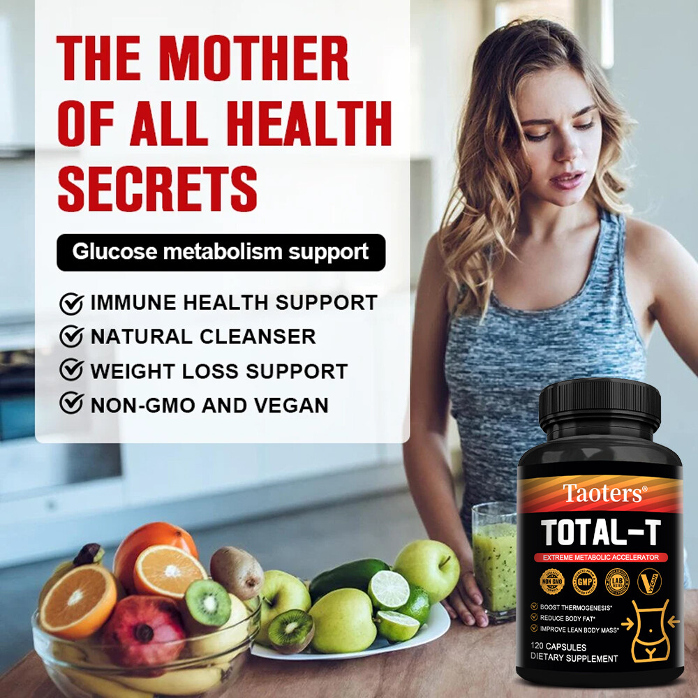 TOTAL-T-Metabolism Accelerator-Weight Control Supplement-Body Shaping