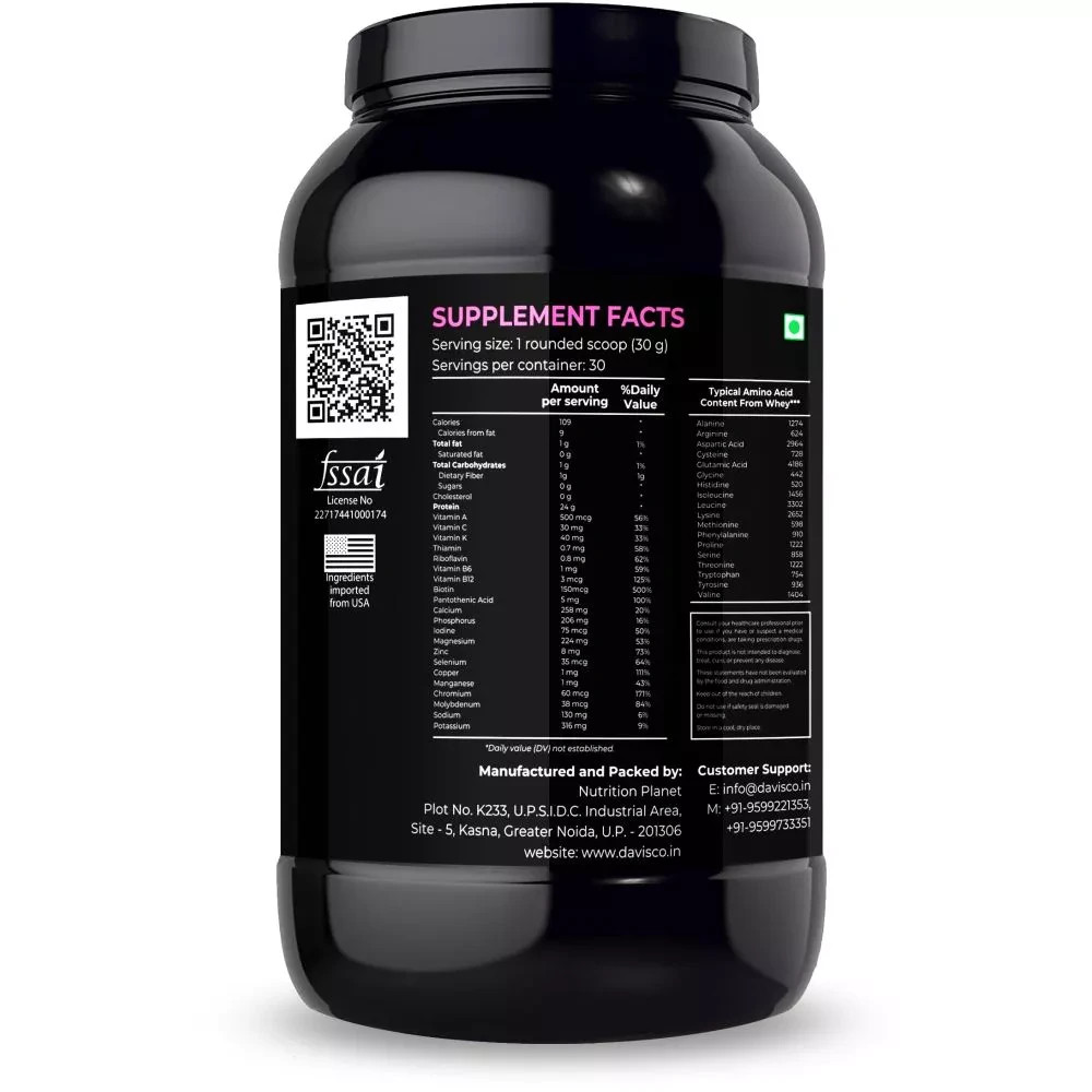 Nutrition Planet She Whey With Added Digezyme Strawberry Smoothie (2lb)