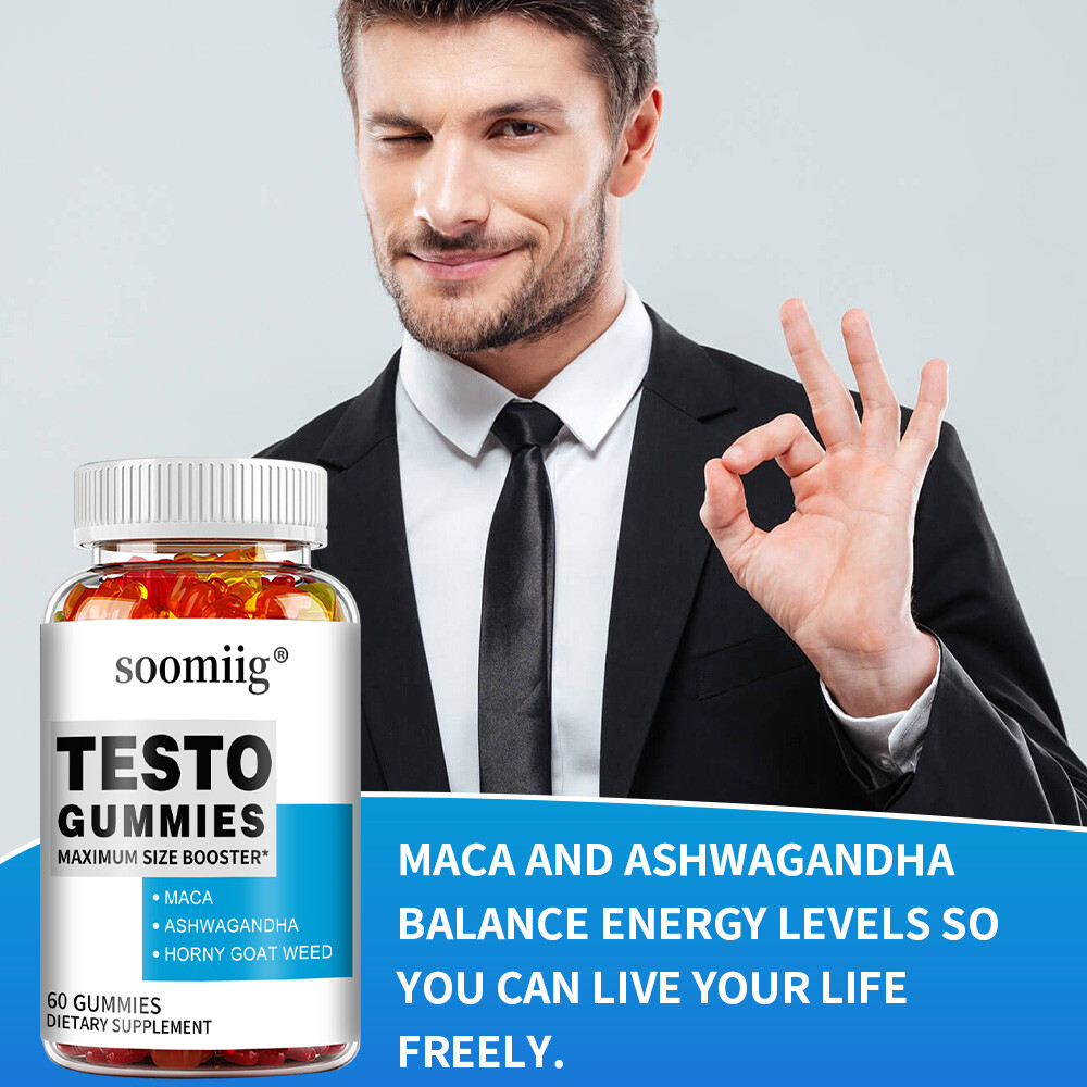 Testo Gummies, Supports Healthy Testosterone Level, Maximum Size Booster