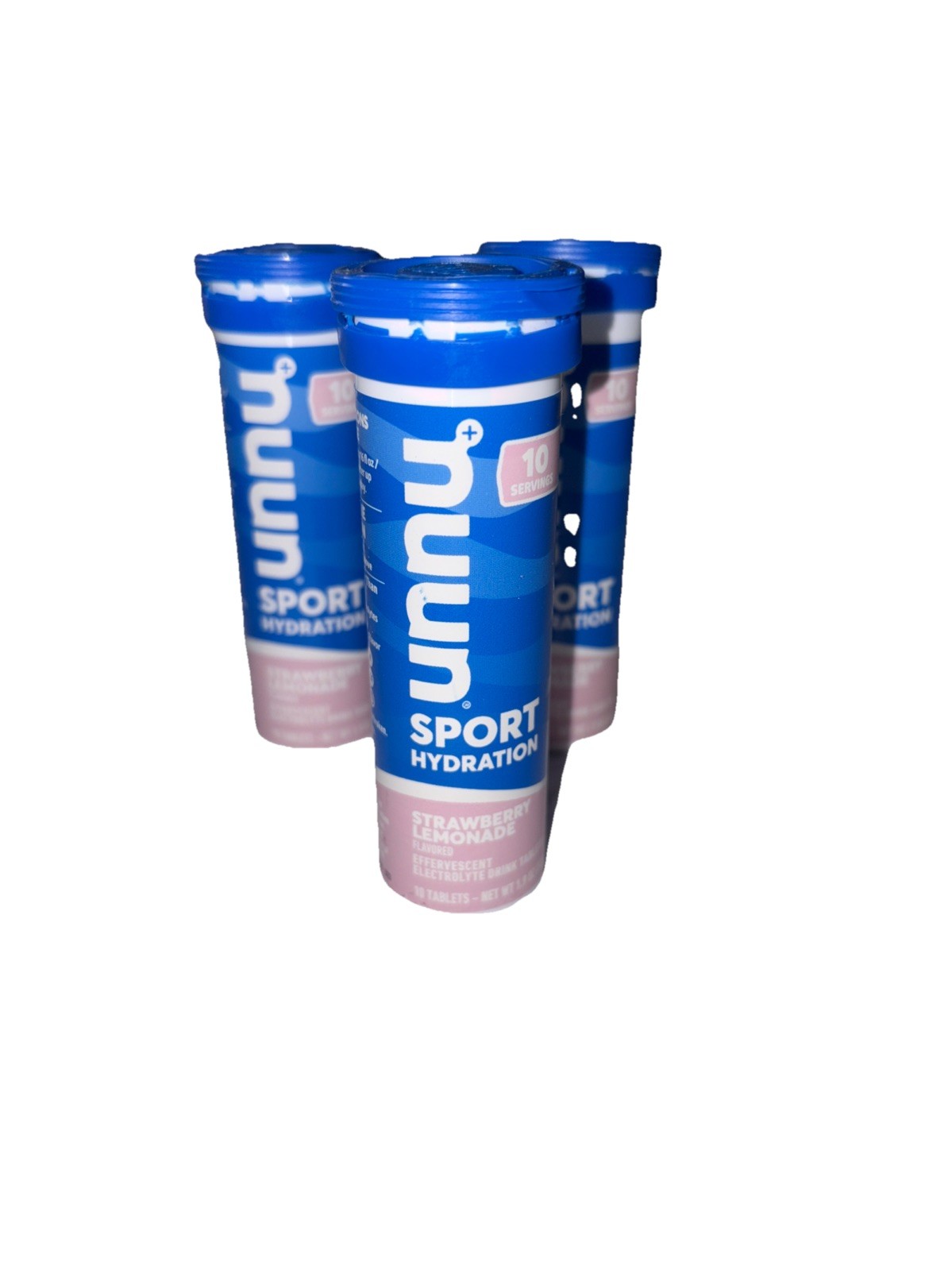 nuun Sport Hydration Electrolyte Drink Tablets, 30 Count, Strawberry Lemonade