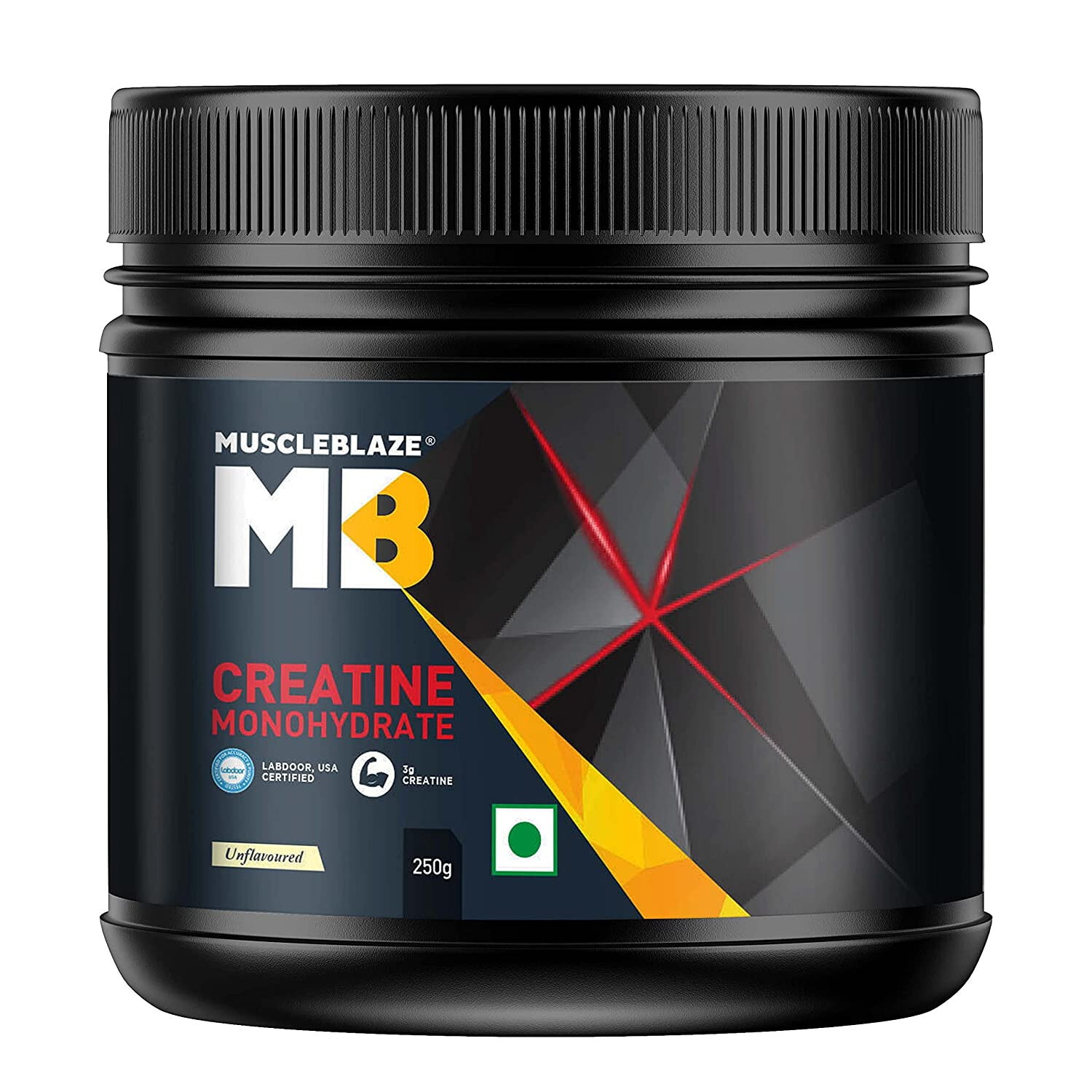 MuscleBlaze Creatine Monohydrate Unflavoured 250Gm
