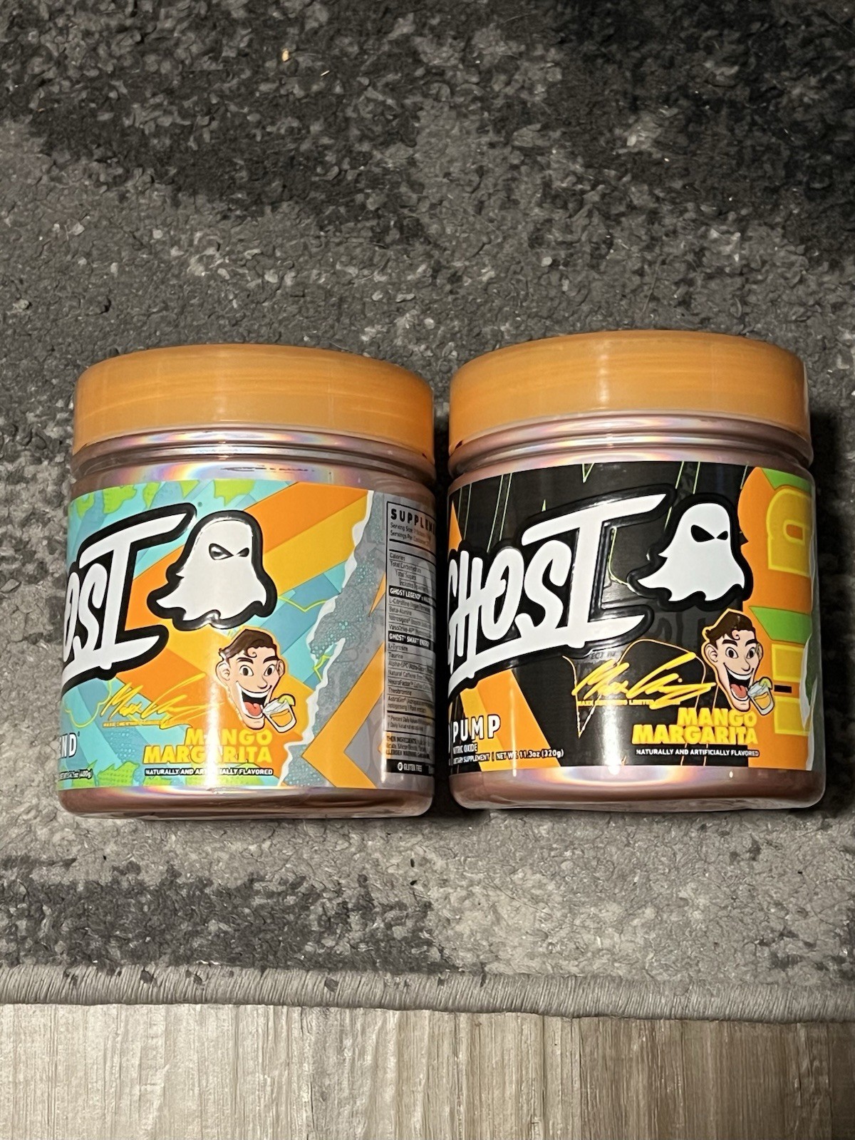 Ghost x Maxx Chewning Mango Margarita Legend Pre Workout and Pump