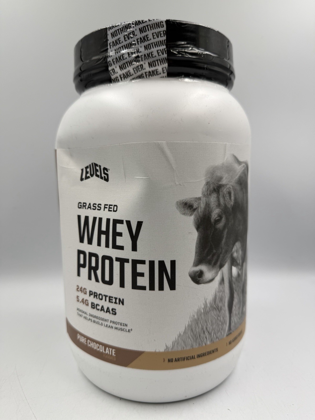 Grass Fed Whey Protein Powder, Pure Chocolate, 2 lb (907 g)