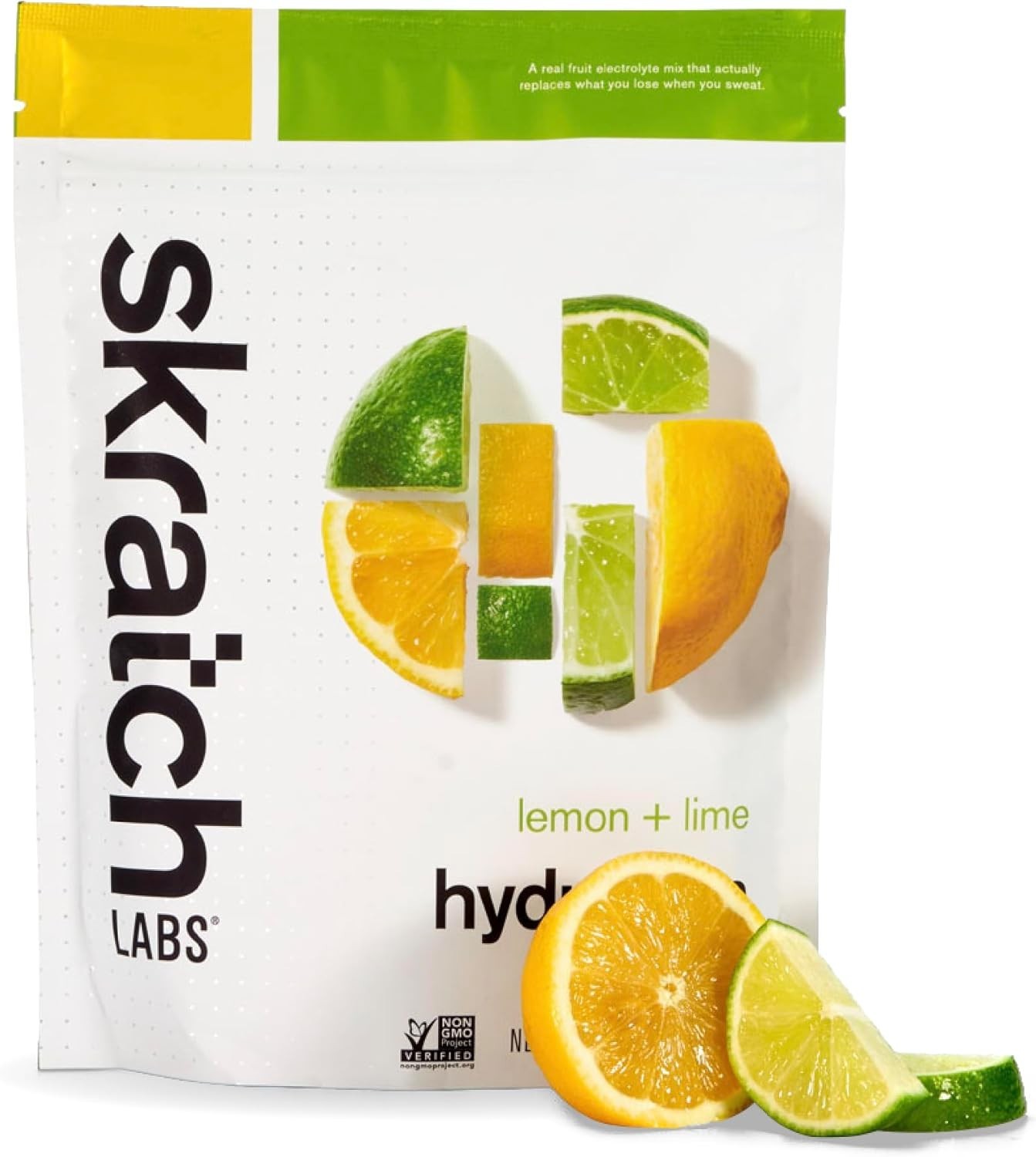 Real Fruit Electrolyte Mix – Lemon Lime Flavor for Quick Hydration | 20 Servings