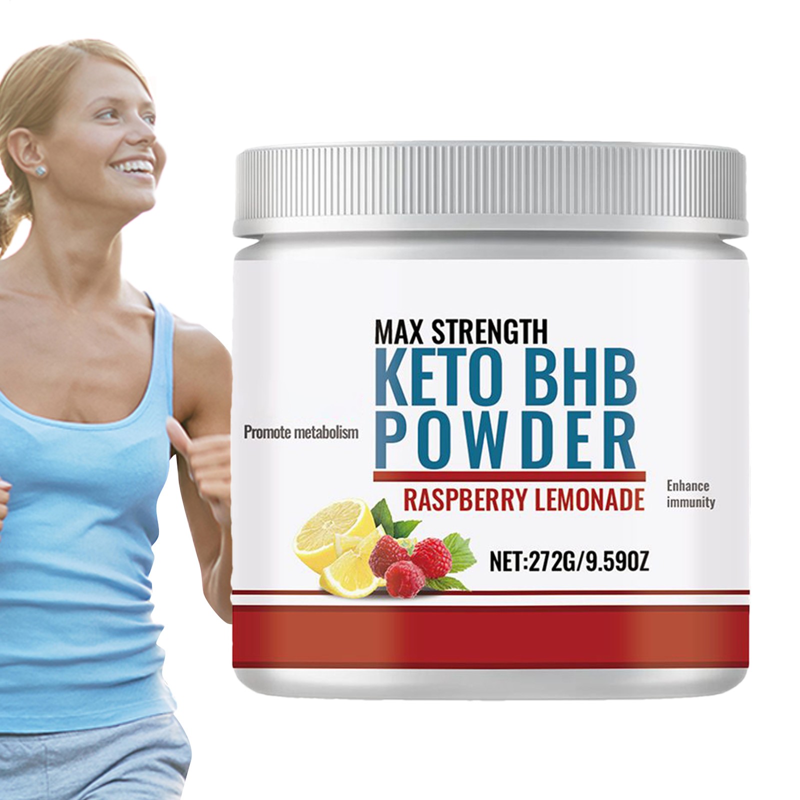 Dr. Boz Keto BHB powdered – Raspberry Lemonade Electrolyte Powder Boosts Energy