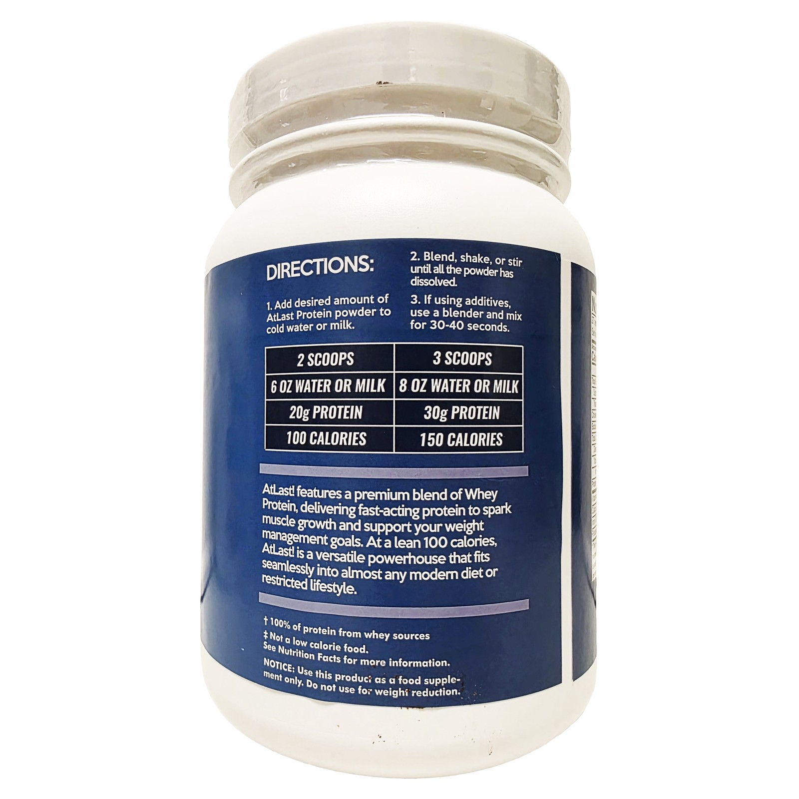 100% Whey Protein Powder