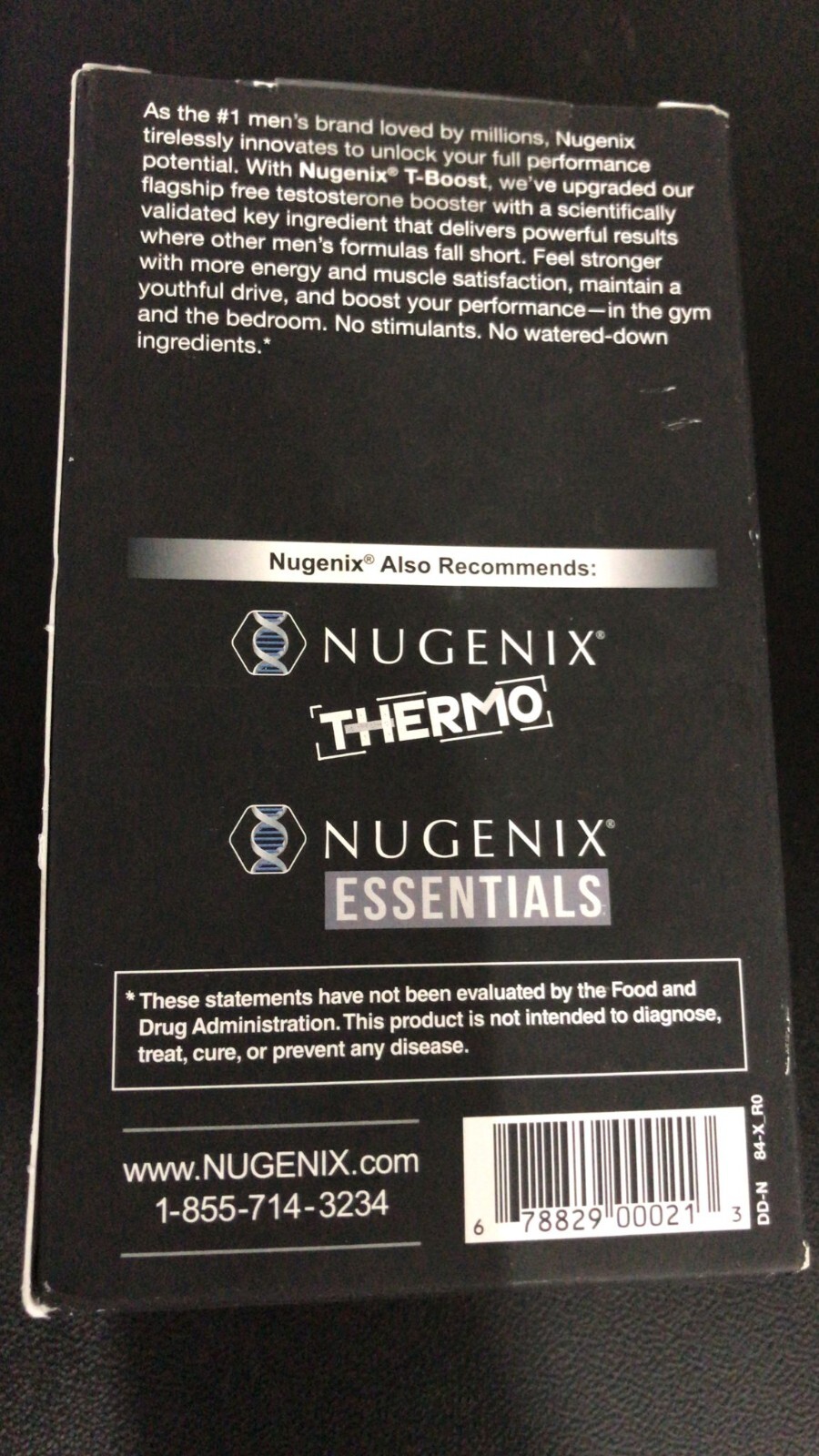 Nugenix [T-Boost] Free Test. Boosting Formula, 84 Caps – EXP. 03/26 (O1)