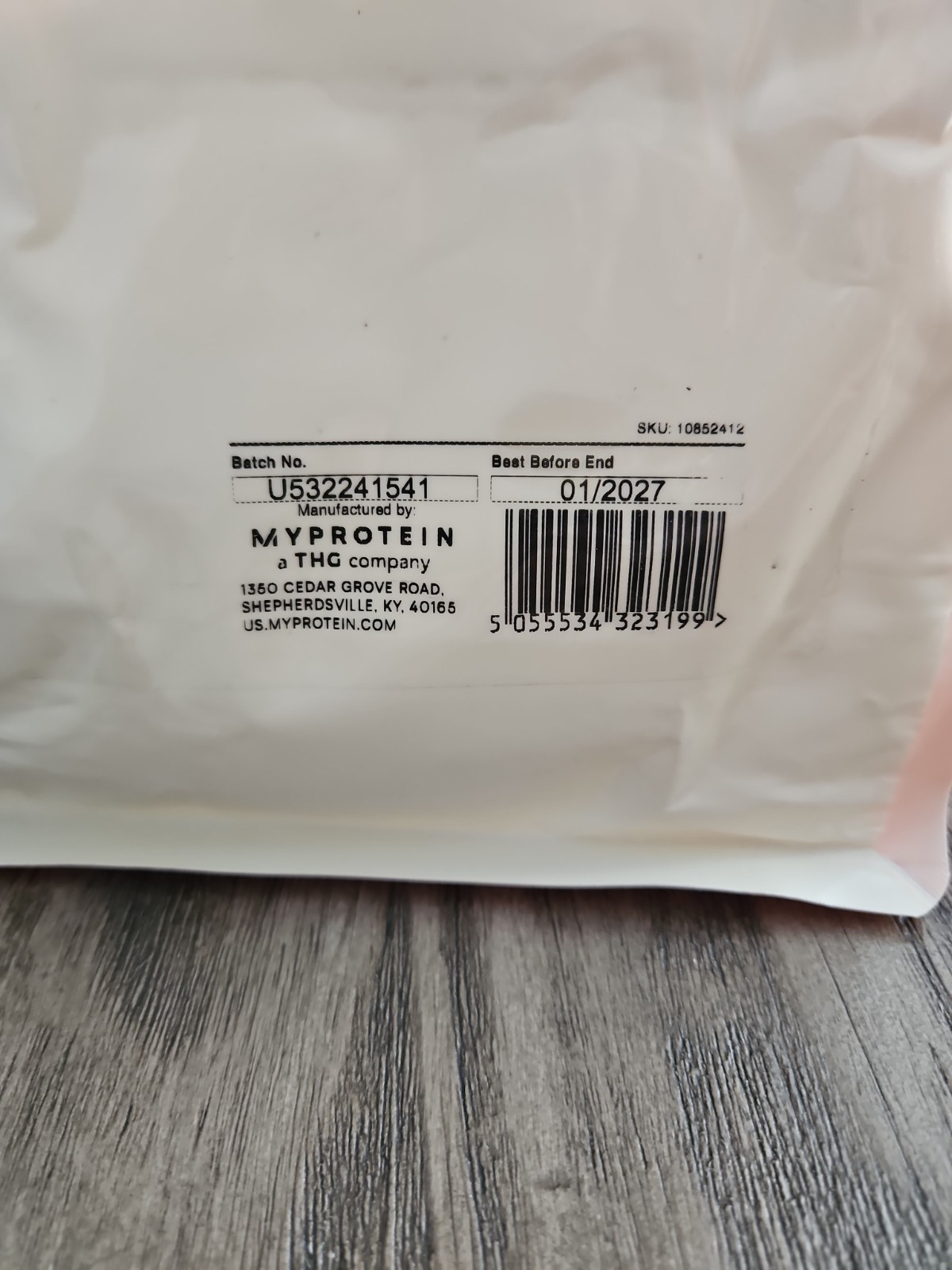 Myprotein Impact Creatinine 2.2 lbs. Dietary Supplement Exp 1/27