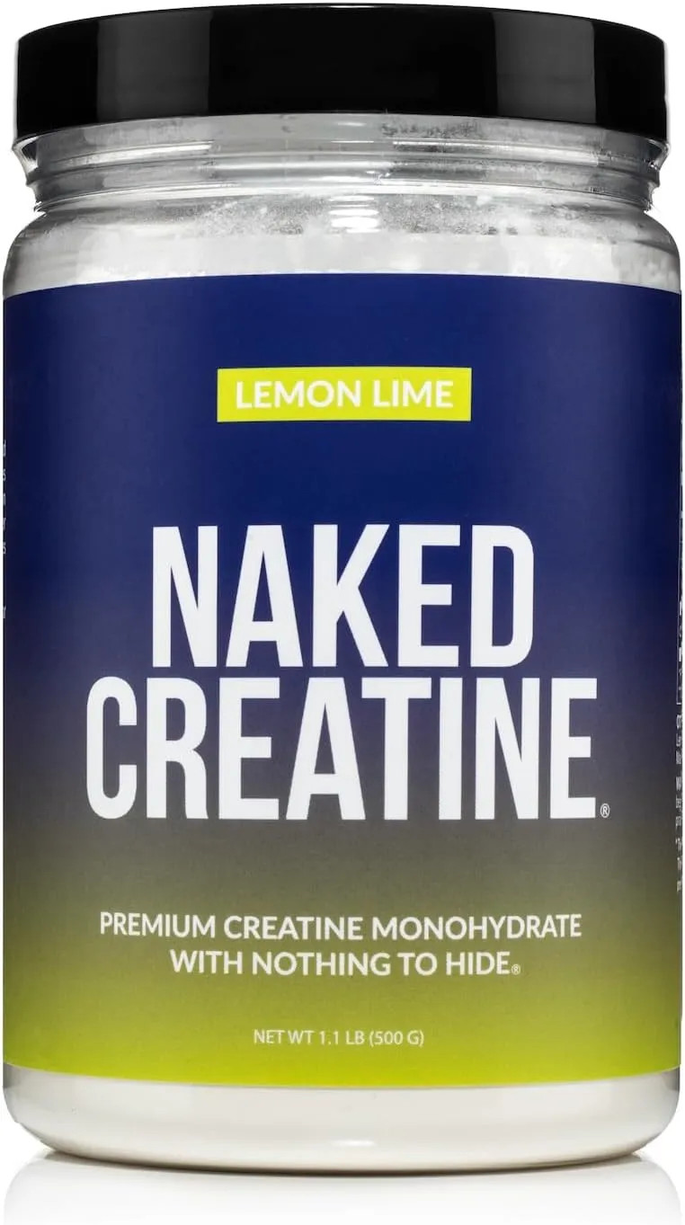 NAKED Pure Micronized Creatine Monohydrate Powder 500g Unflavored Vegan