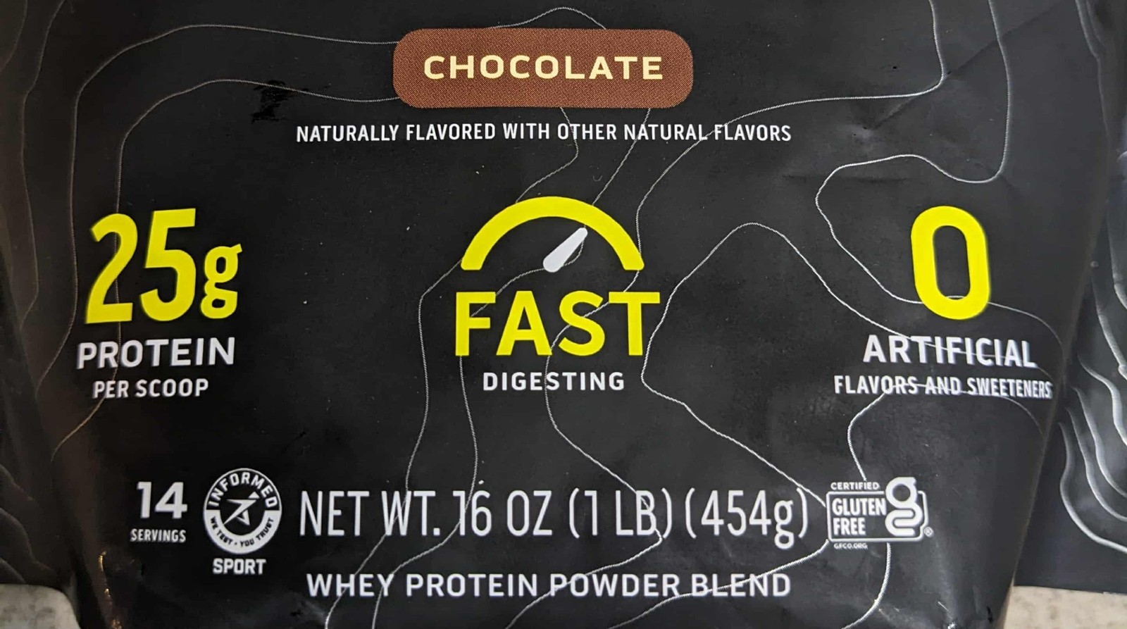 Ascent Native Fuel 100% Whey Protein Chocolate (4) 1lb 25g Gluten Free Exp 1/27