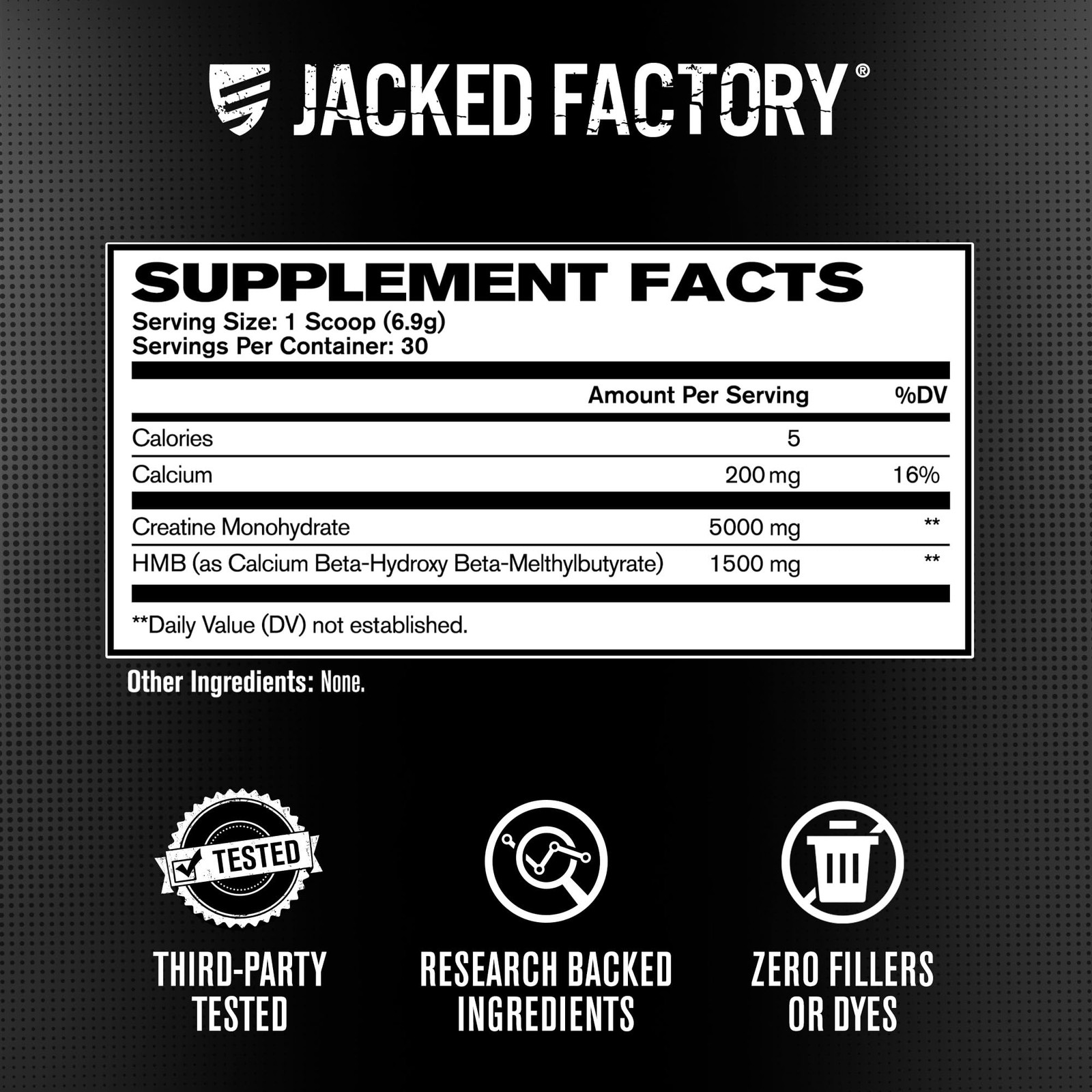 Creatine HMB Powder Supplement with Creatine Monohydrate & HMB for Men & Wome…