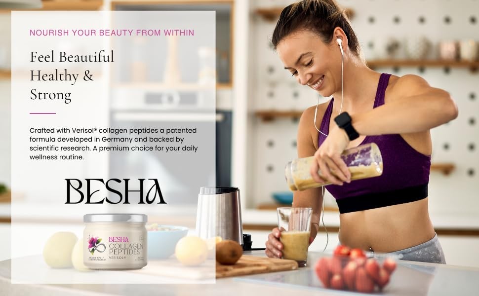 BESHA INC Verisol Collagen Bioactive Peptides (Natural 6.7 Ounce (Pack of 1)