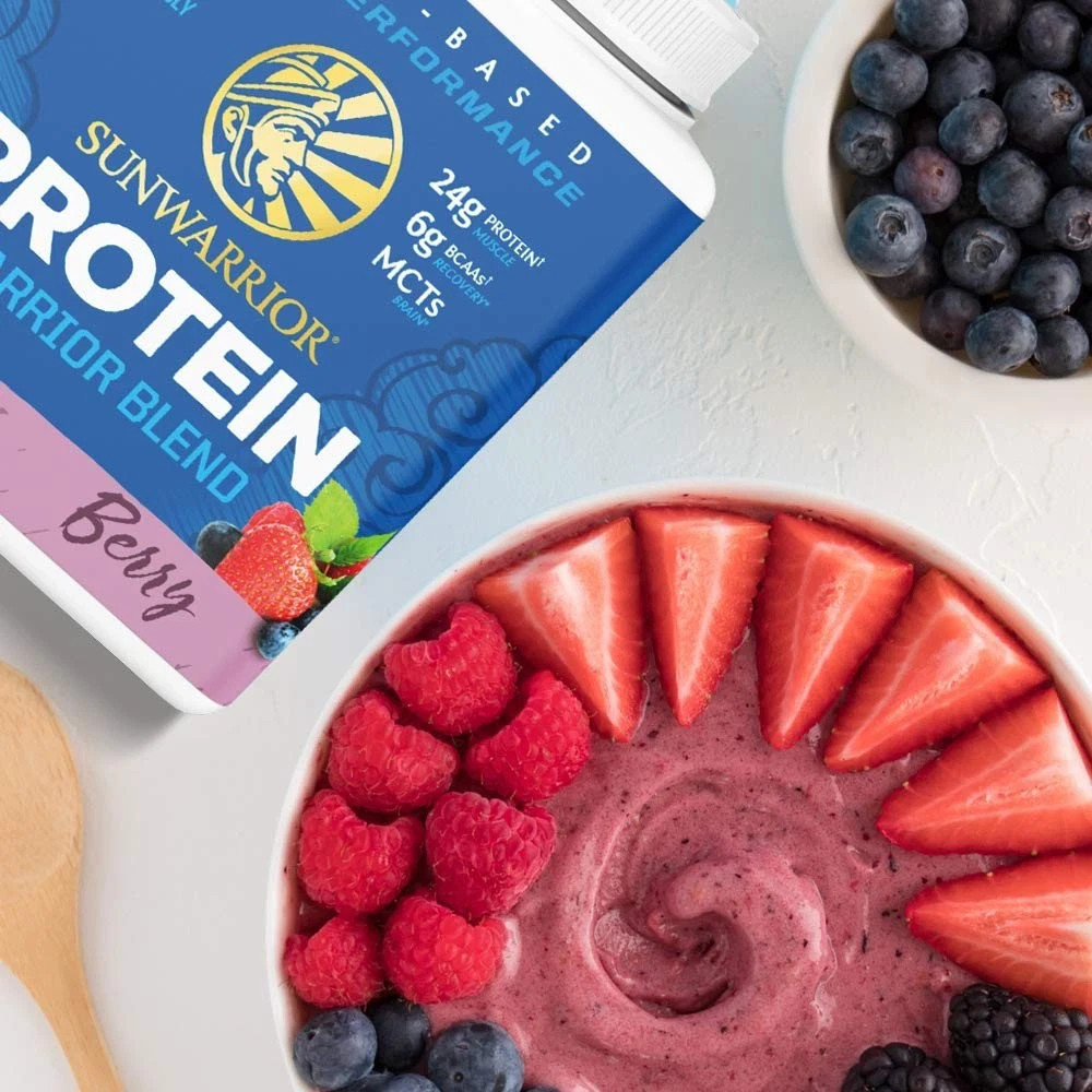 Vegan Protein Powder with BCAA | Organic Hemp Seed Protein Gluten Free Non-GM…