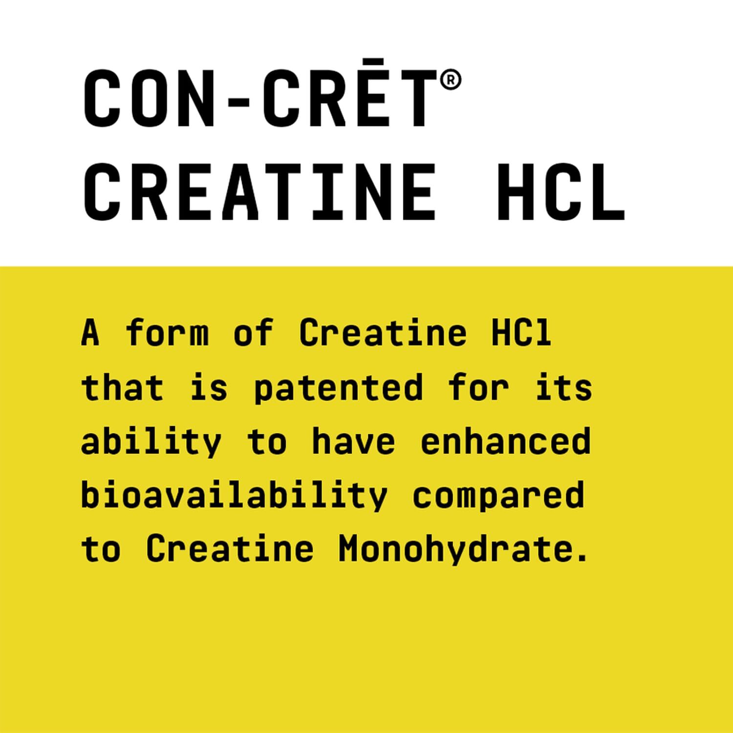 Beyond Raw Creatine HCL Powder 120 Servings Enhance Muscle Strength Performance