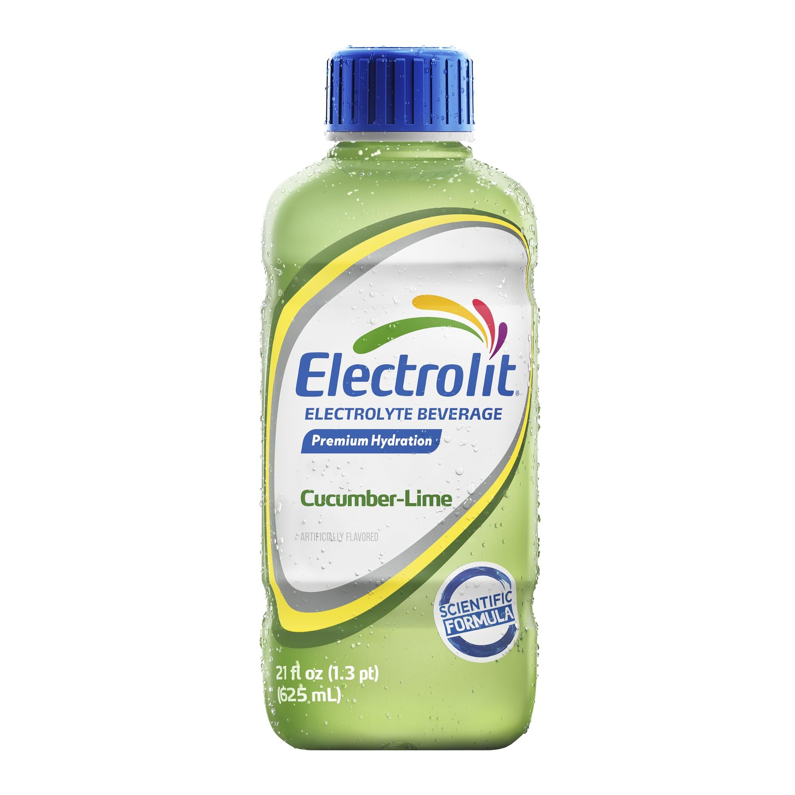 Electrolit, Electrolyte Beverage, 21 FL Oz (Pack of 12), Cucumber-Lime