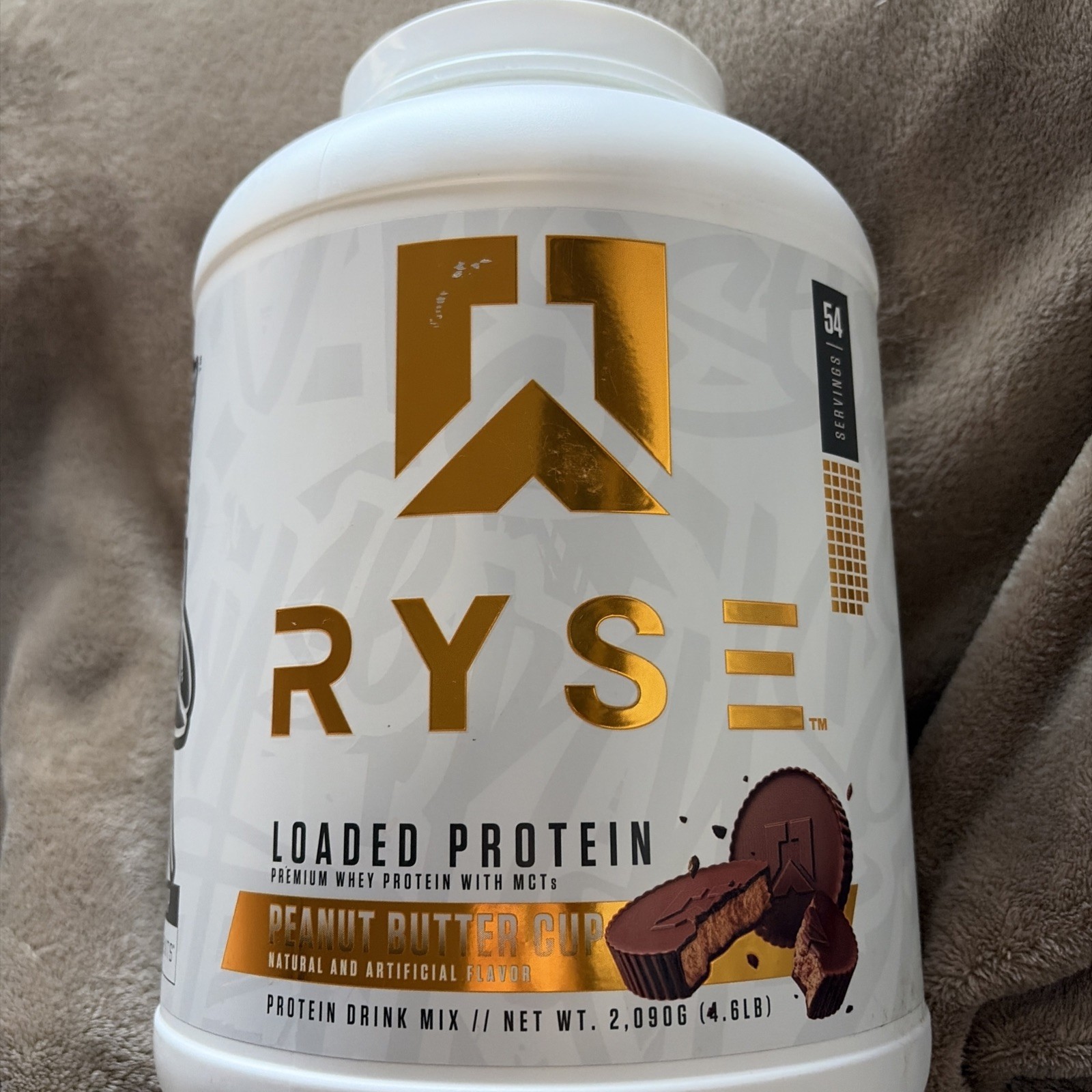 Ryse Loaded Protein Peanut Butter Cup 4.6lb/2090g – Exp.:04/27