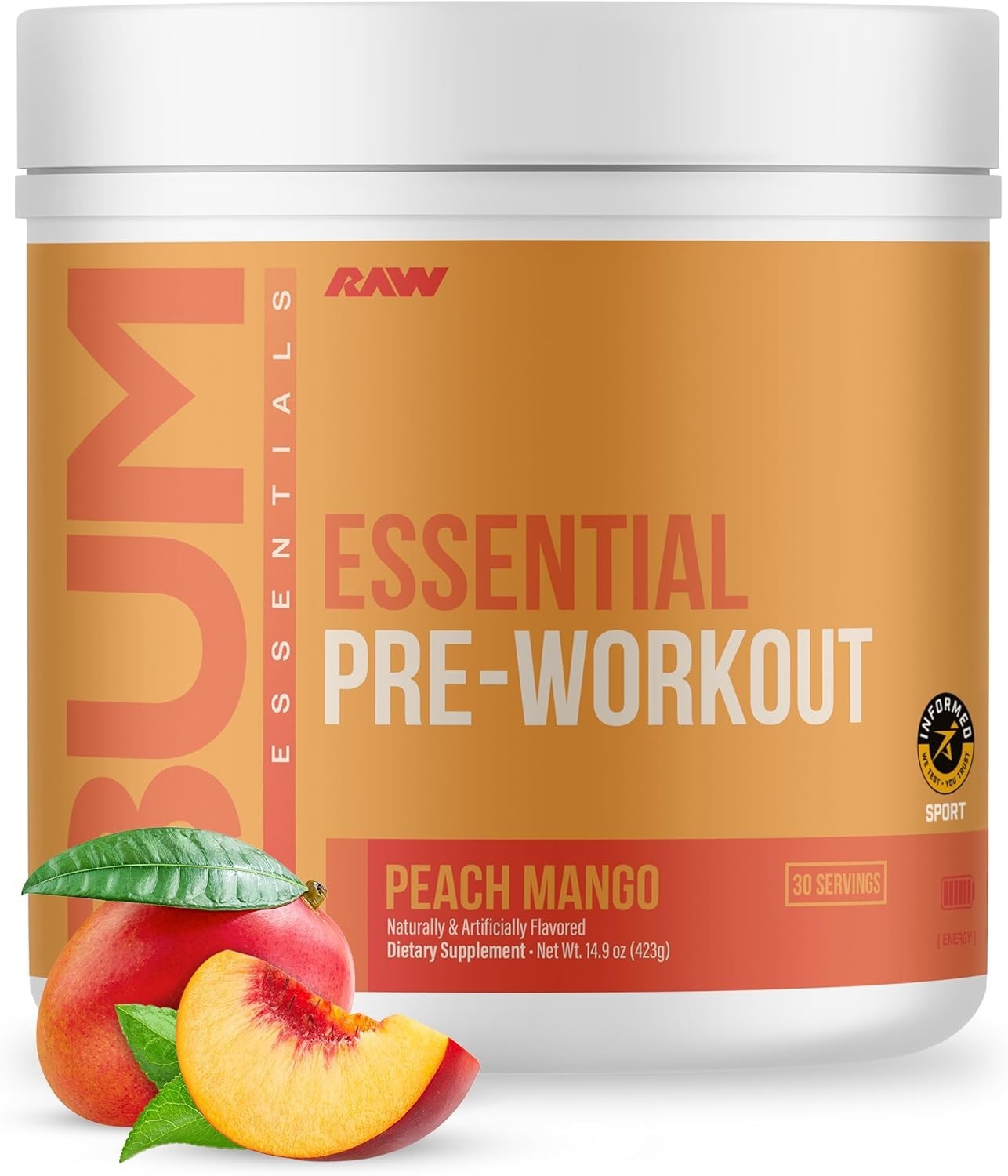 Pre-Workout Power: Chris Bumstead’s Peach Mango | Energy & Focus for All Lifters