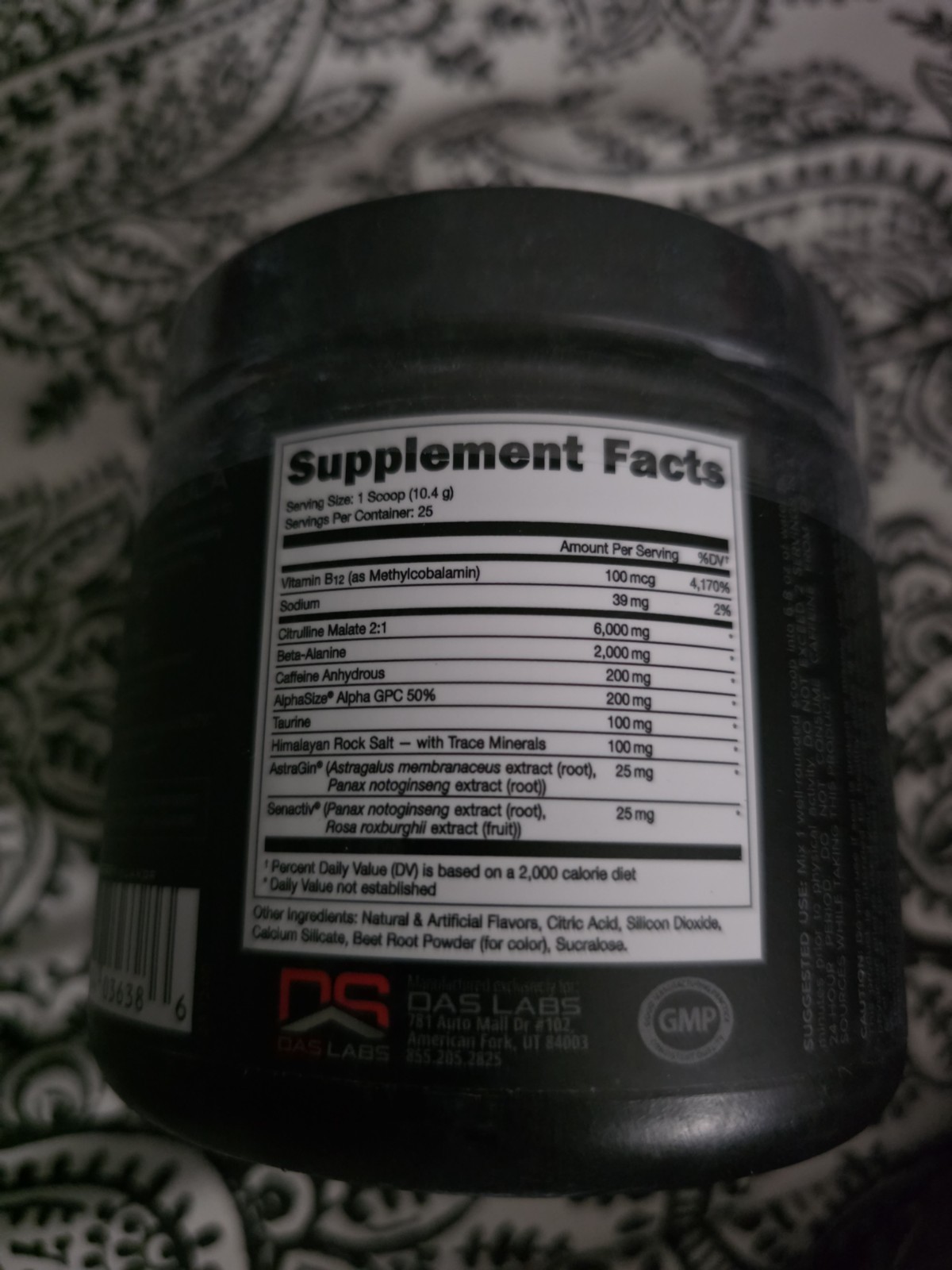 BUCKED UP PRE-WORKOUT Pump Focus Energy Growth 20 Srv Blood Raz Exp 2027