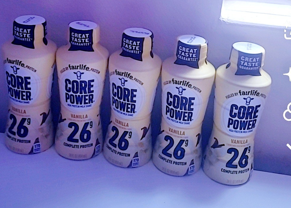 Core Power Vanilla 26g Protein Shake Liquid Milk Protein 14 fl oz High Protein