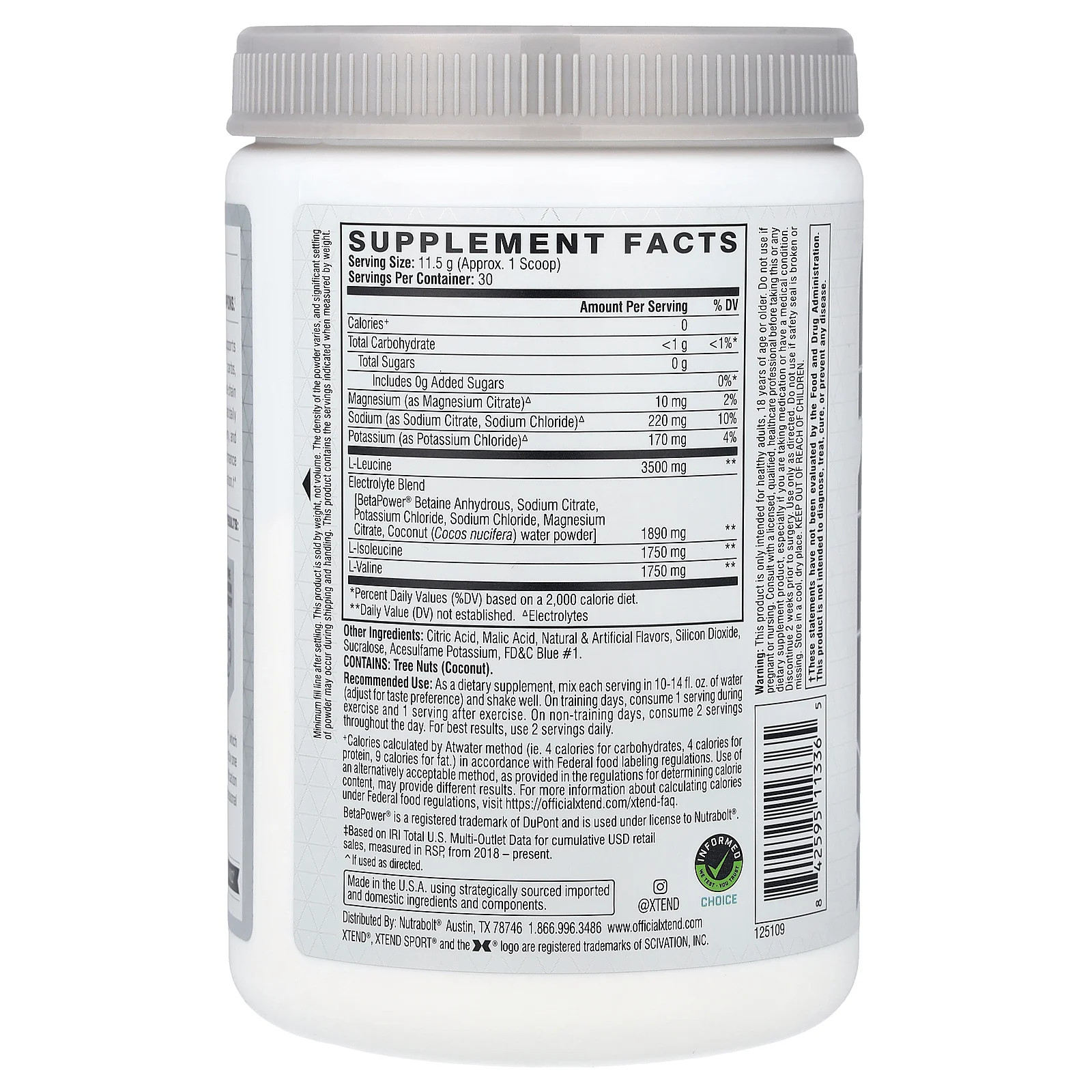 Sport, 7G BCAA, Blue Raspberry Ice, 12.2 oz (345 g)