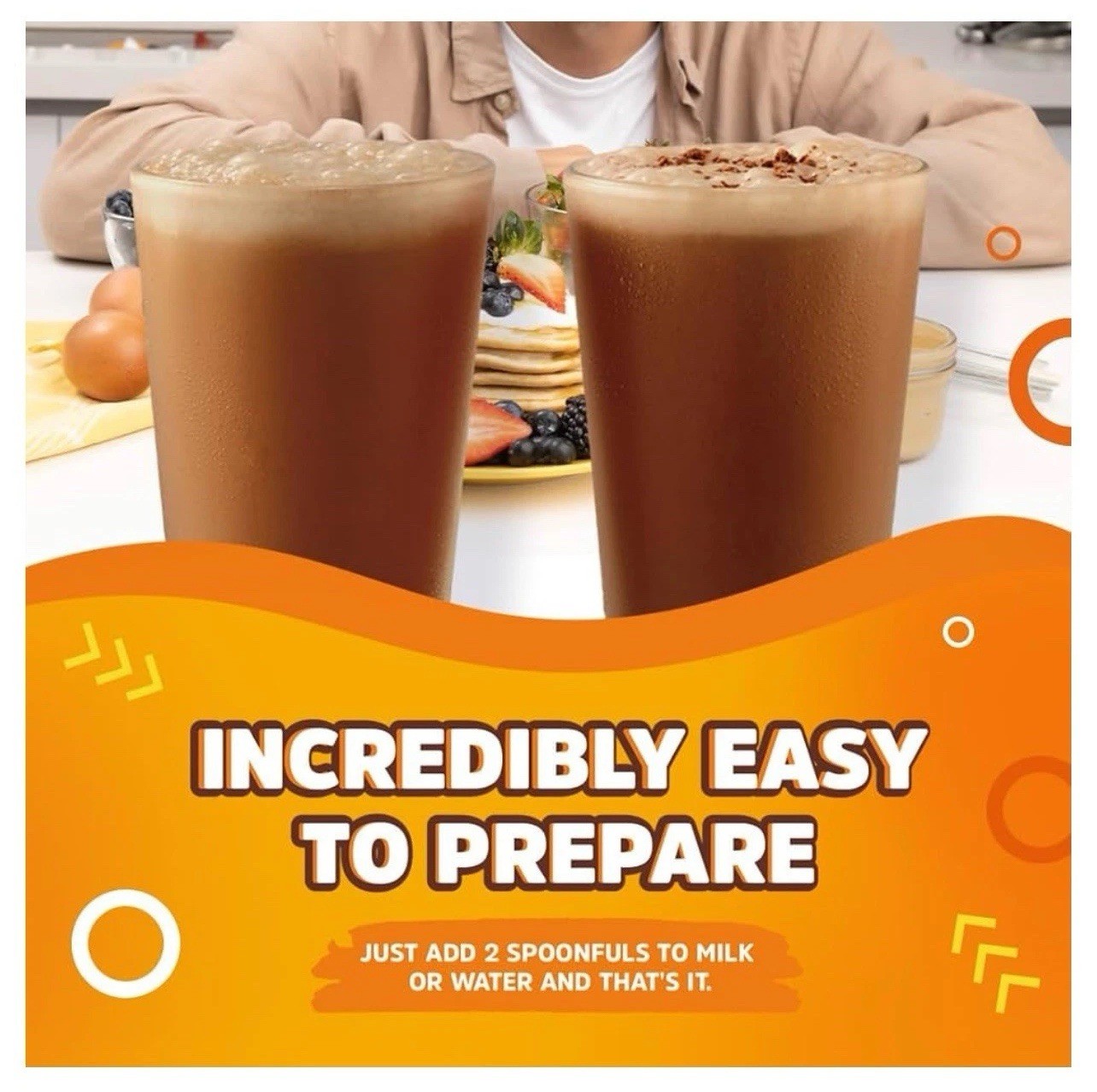 2 PK – Chocolisto🥛Chocolate 🍫 Beverage w/ Vitamins & Minerals 35.2 oz