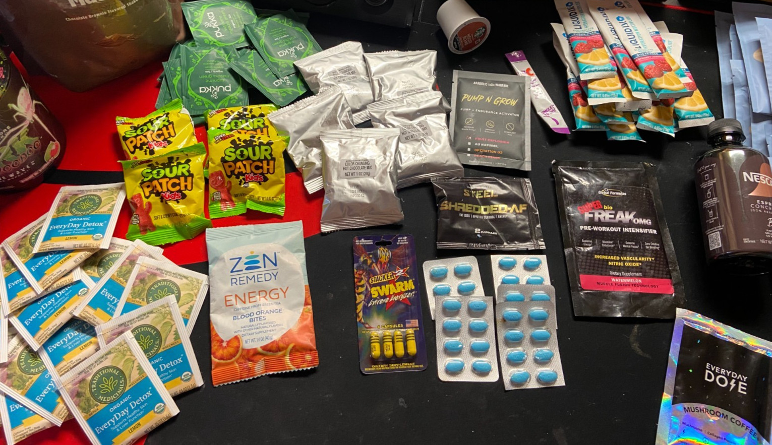 Supplement Samples Mix 10 Pack – Pre Workout Protein Pump Energy Fat Burner