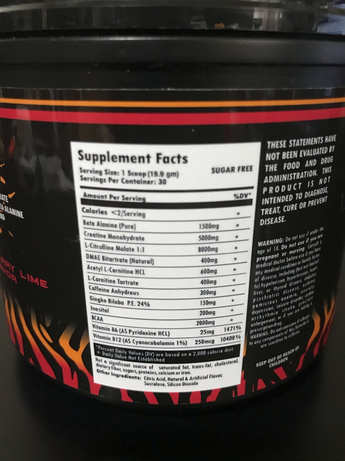 MuscleSwag’s – Tiger Blood Energy Drink Powder – Focus, Endurance & Gains