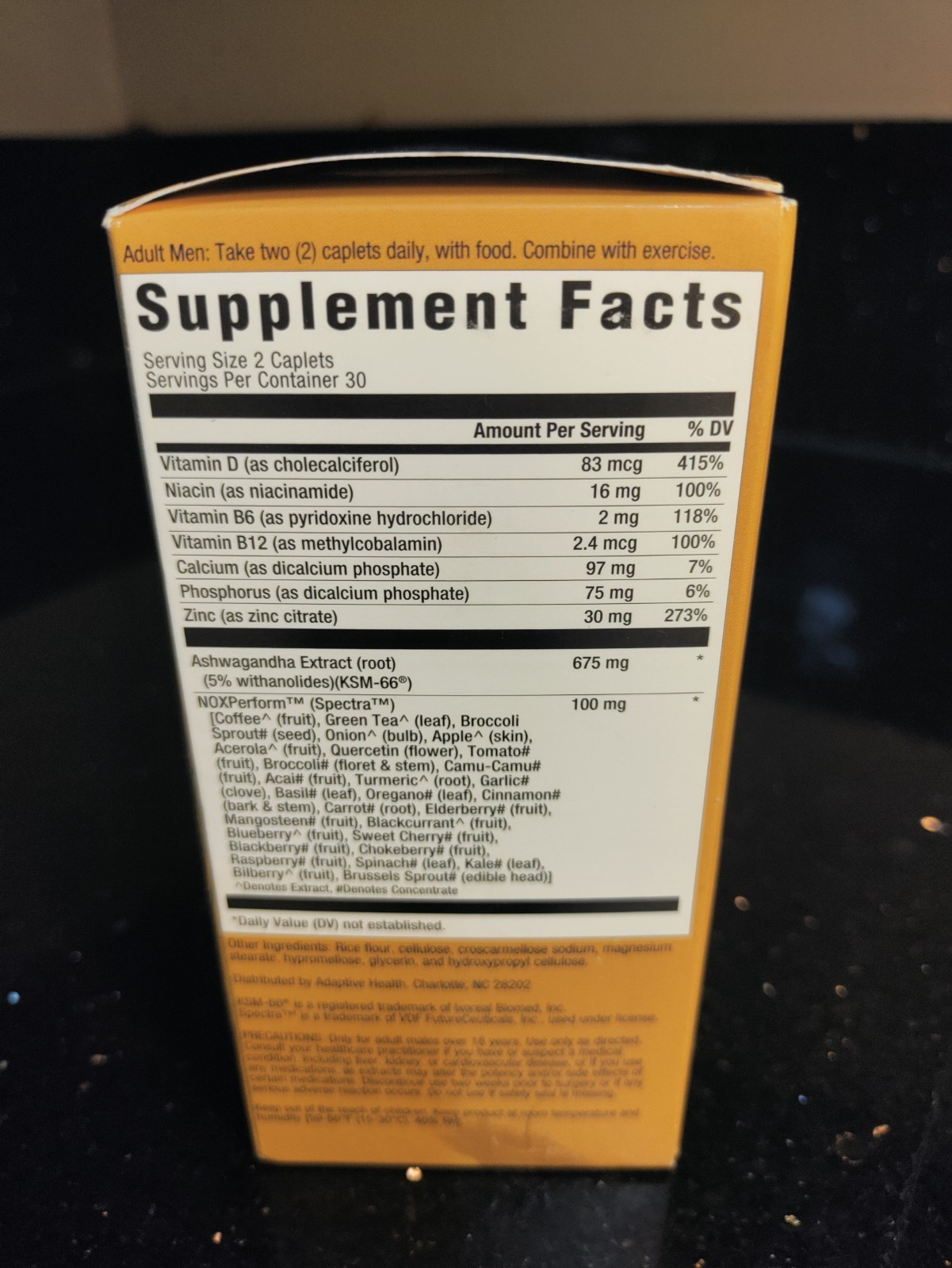 Ageless Male Max Total Testosterone and Nitric Oxide Booster – 1,60 Caplets